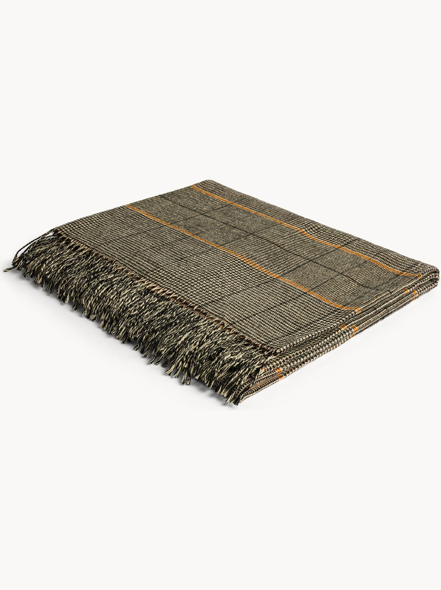 Reversible throw made in Italy
