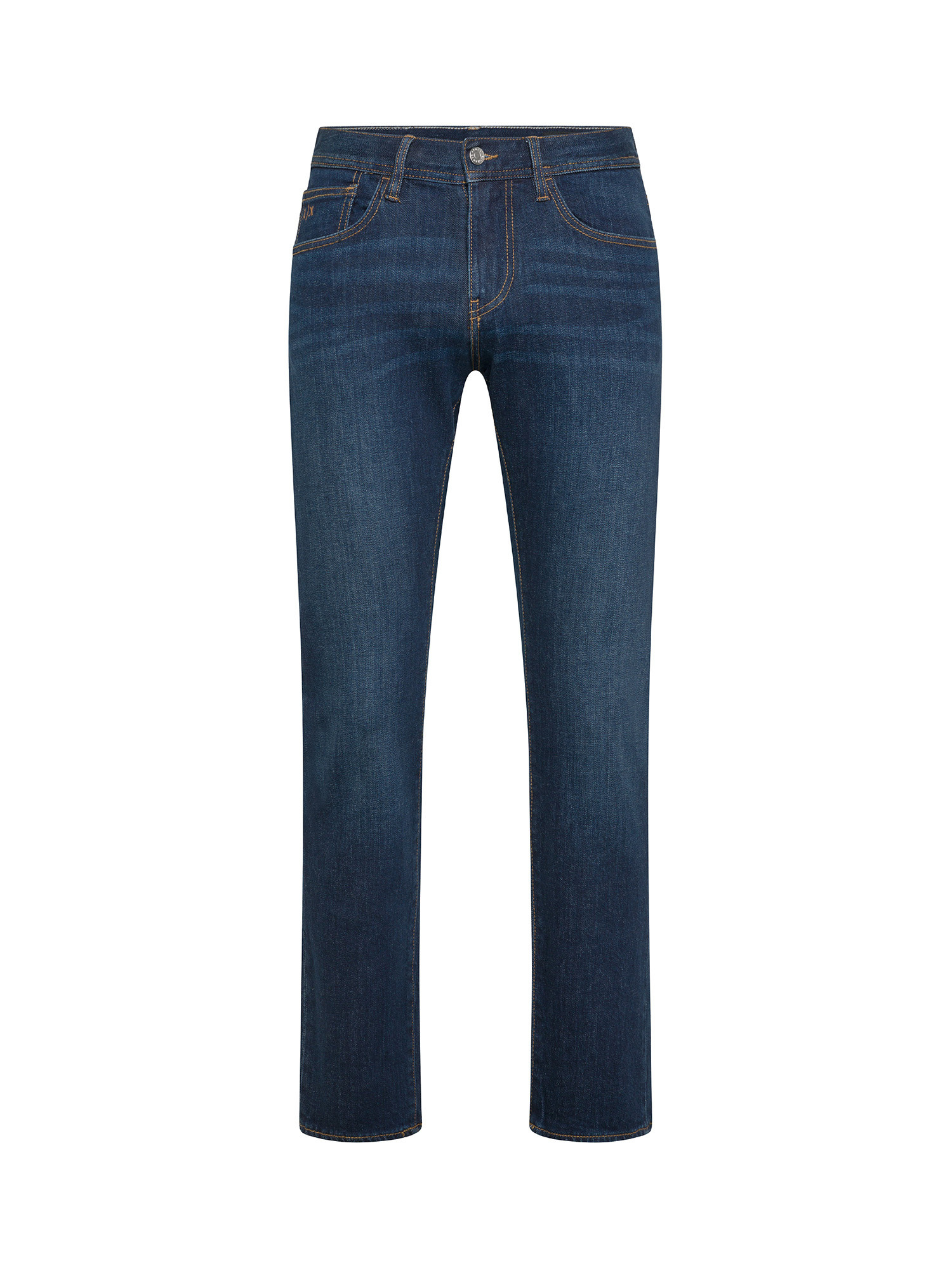Armani Exchange - Jeans cinque tasche slim fit, Blu scuro, large image number 0