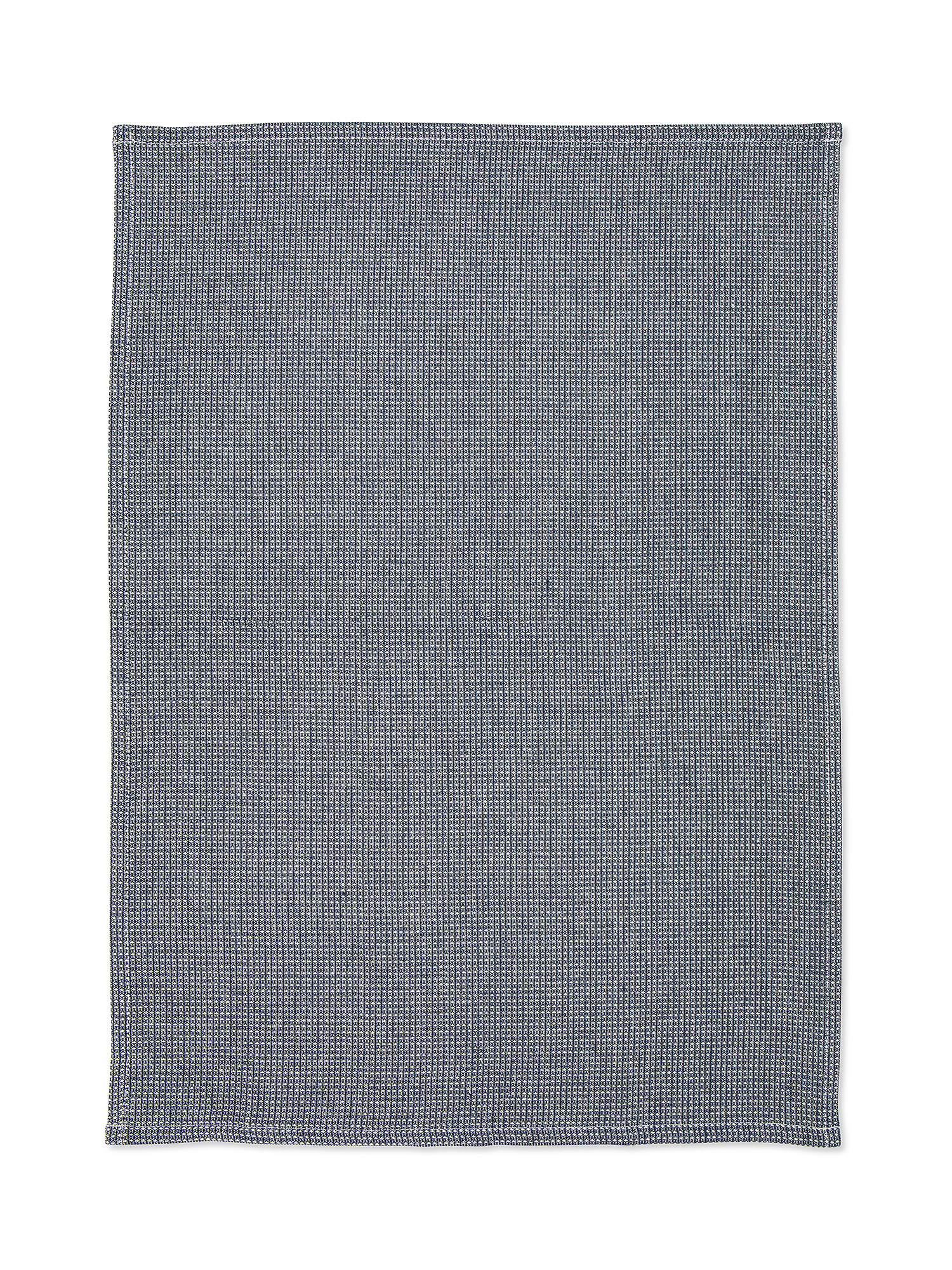 Set of 2 cotton denim tea towels, Blue, large image number 2