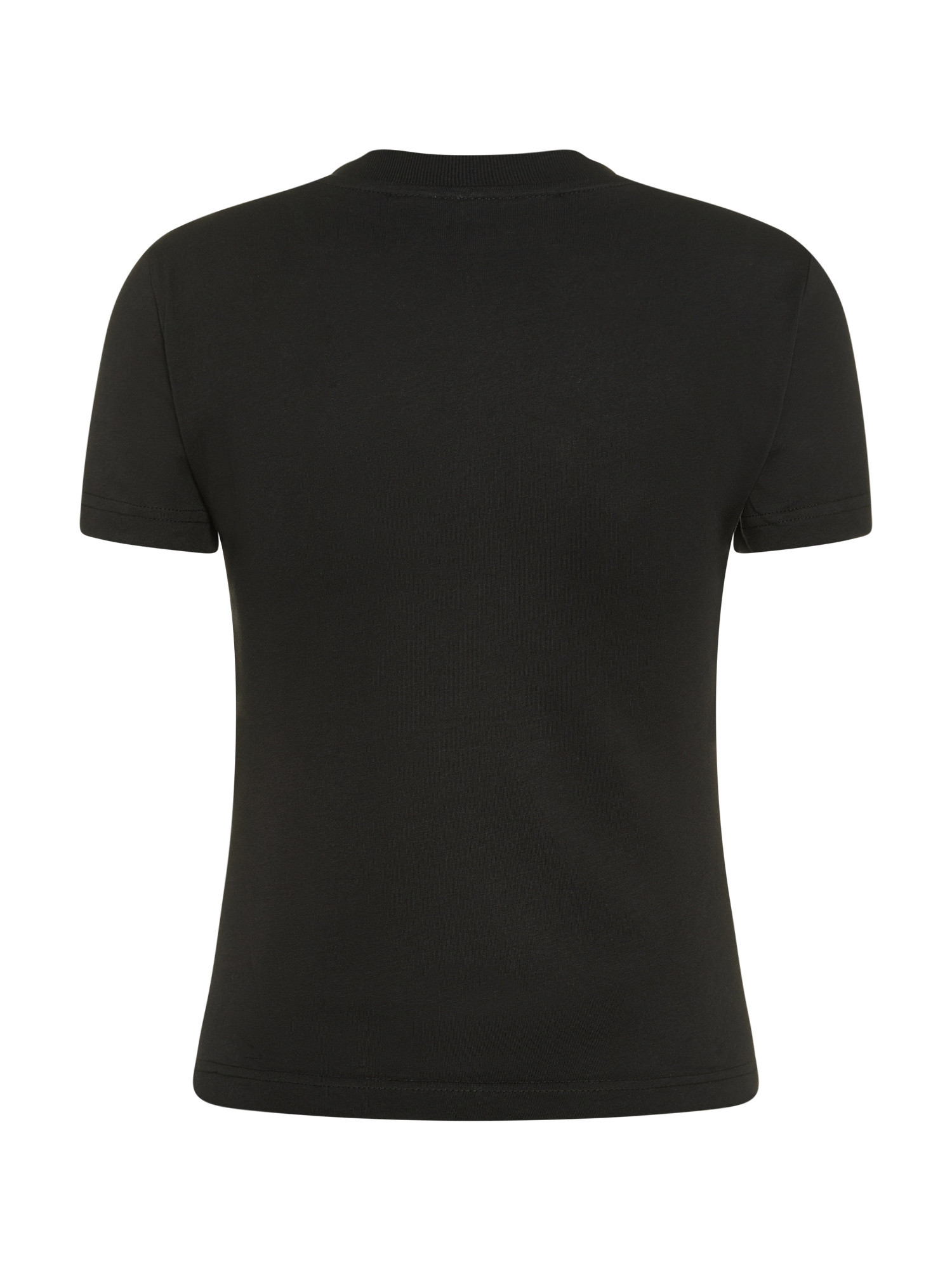 Chiara Ferragni - Eyestar rhinestone logo T-shirt, Black, large image number 1