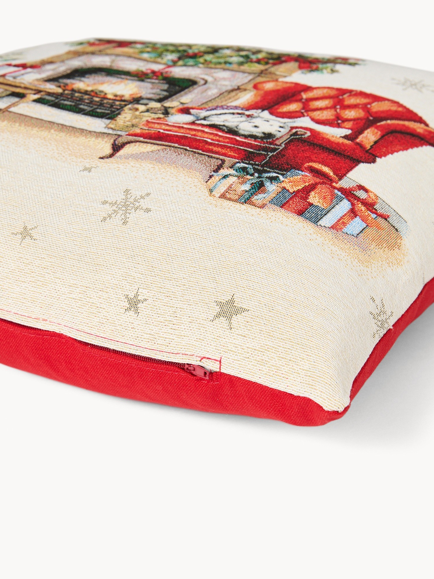 Cuscino 43x43 caminetto Gobelin, Multicolor, large image number 2