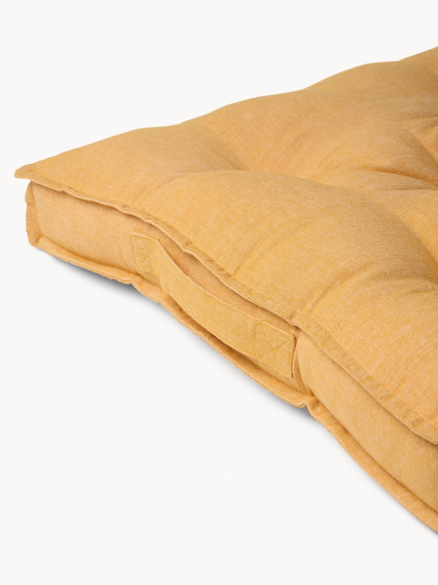 Chambray Cotton Mattress Pillow - Introductory Price, Yellow, large image number 1