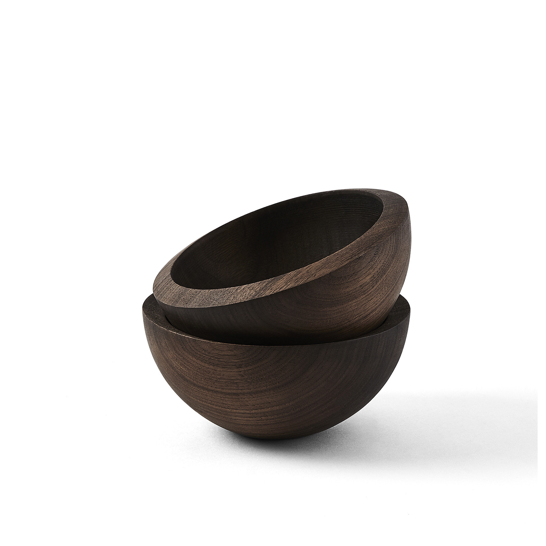 Walnut container by Agustina Bottoni, Dark Brown, large image number 1