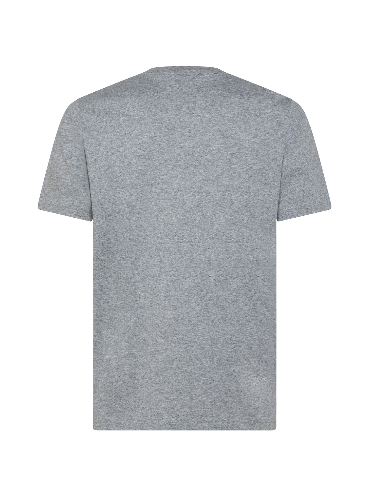 Skull print T-shirt, Grey, large image number 1