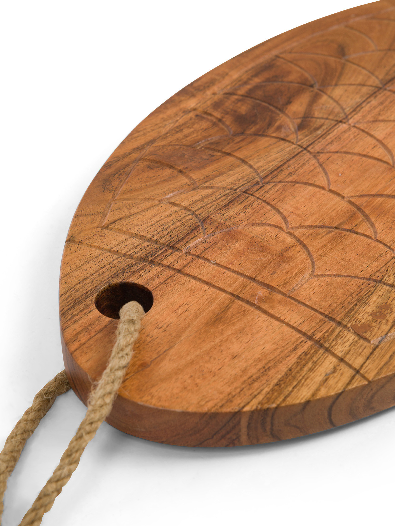 Acacia wood cutting board, Natural, large image number 1