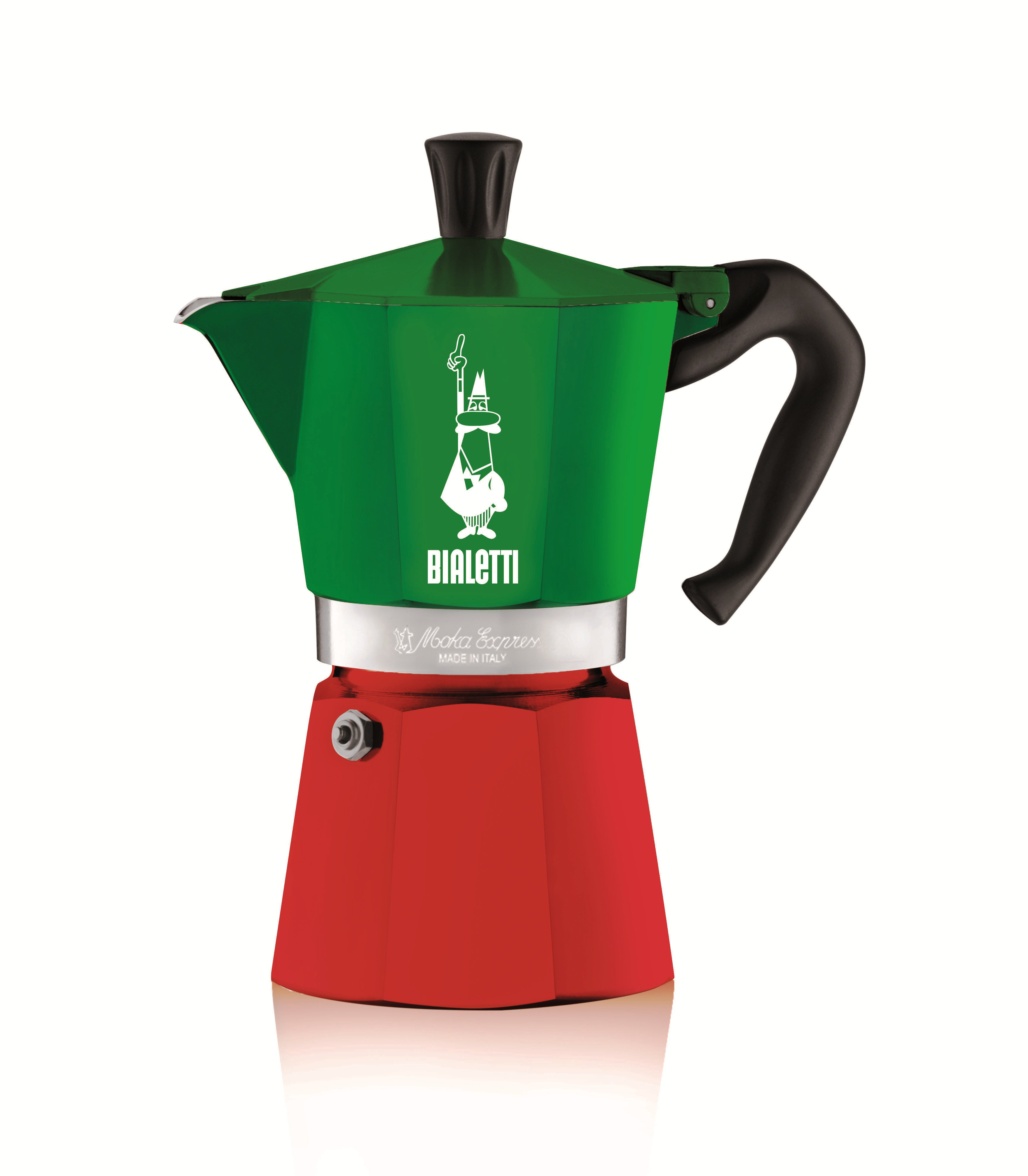 Bialetti - Moka Express Tricolore 6 cups, Multicolor, large image number 0