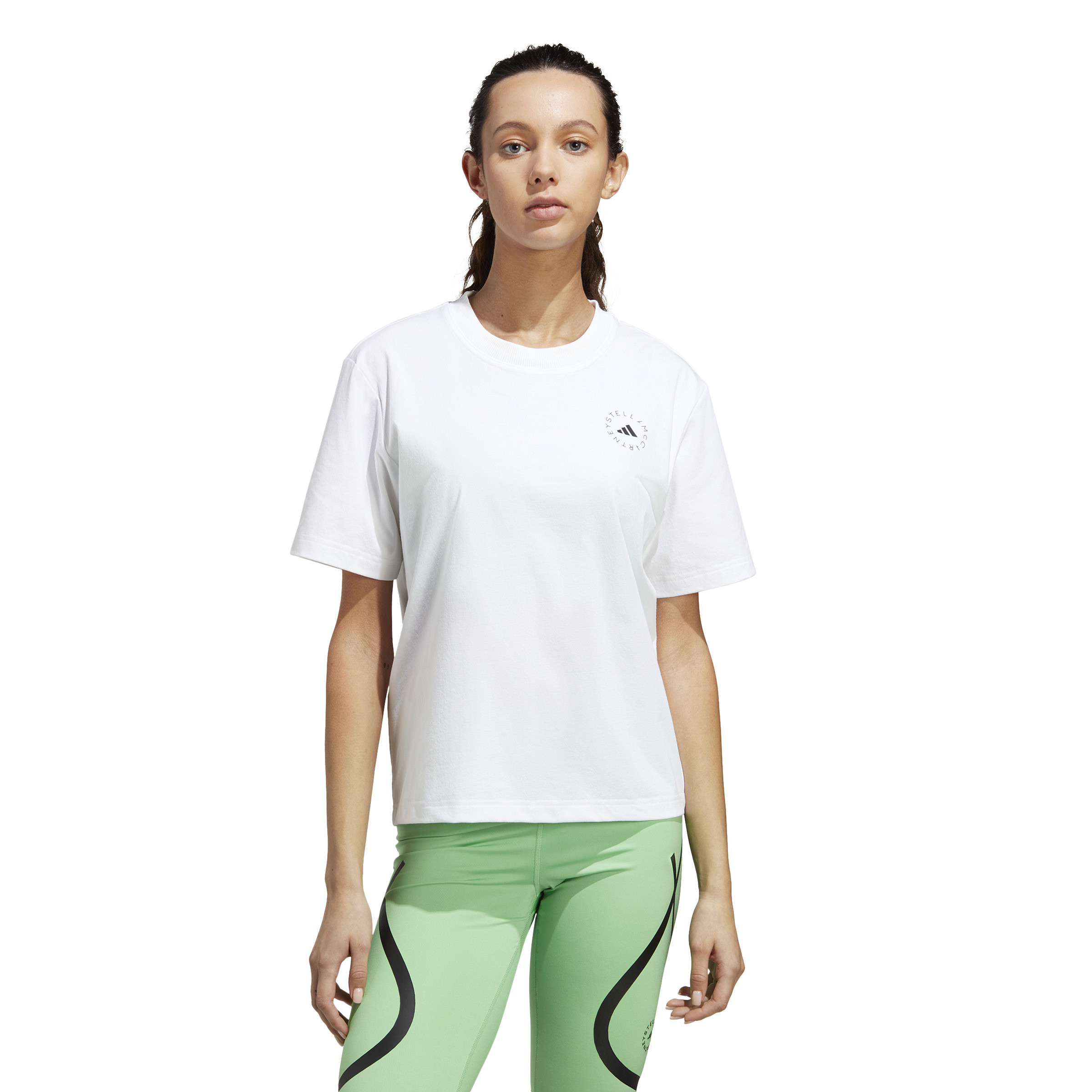 Adidas by Stella McCartney - T-shirt TrueCasuals Regular Sportswear, Bianco, large image number 2
