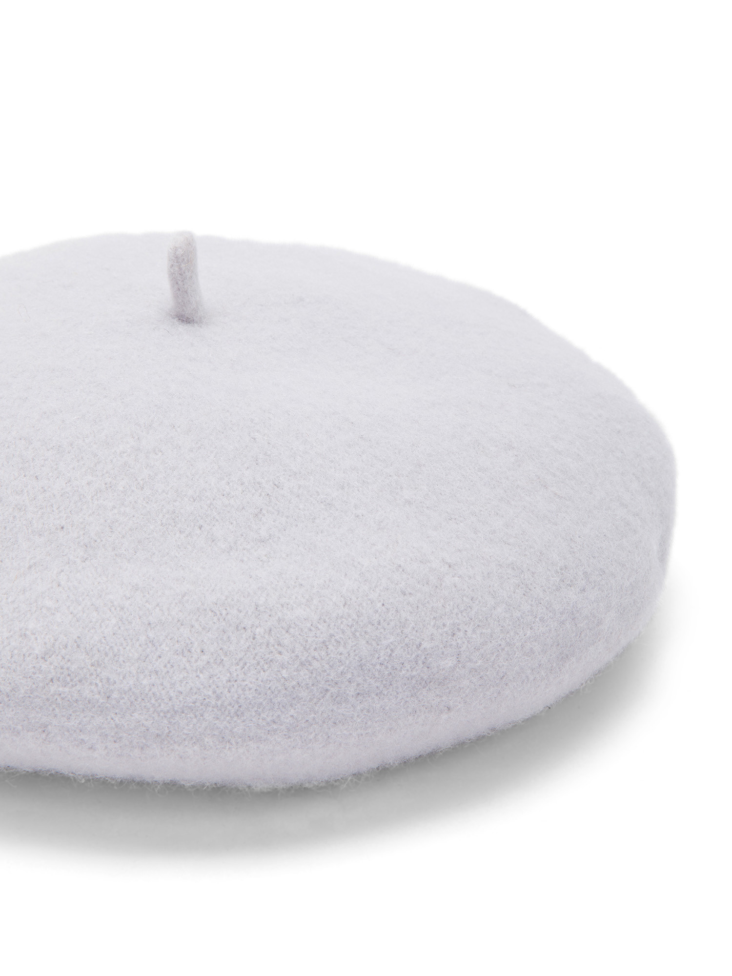 Beret in wool blend, White, large image number 1