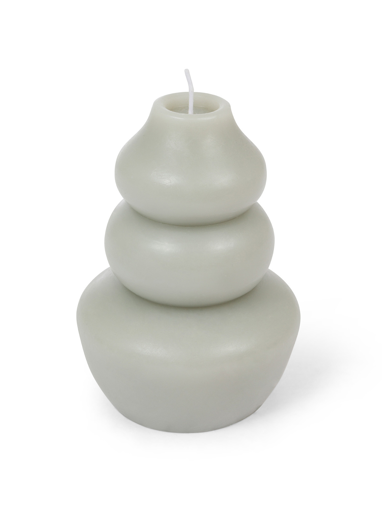 Solid color candle, Light Grey, large image number 1