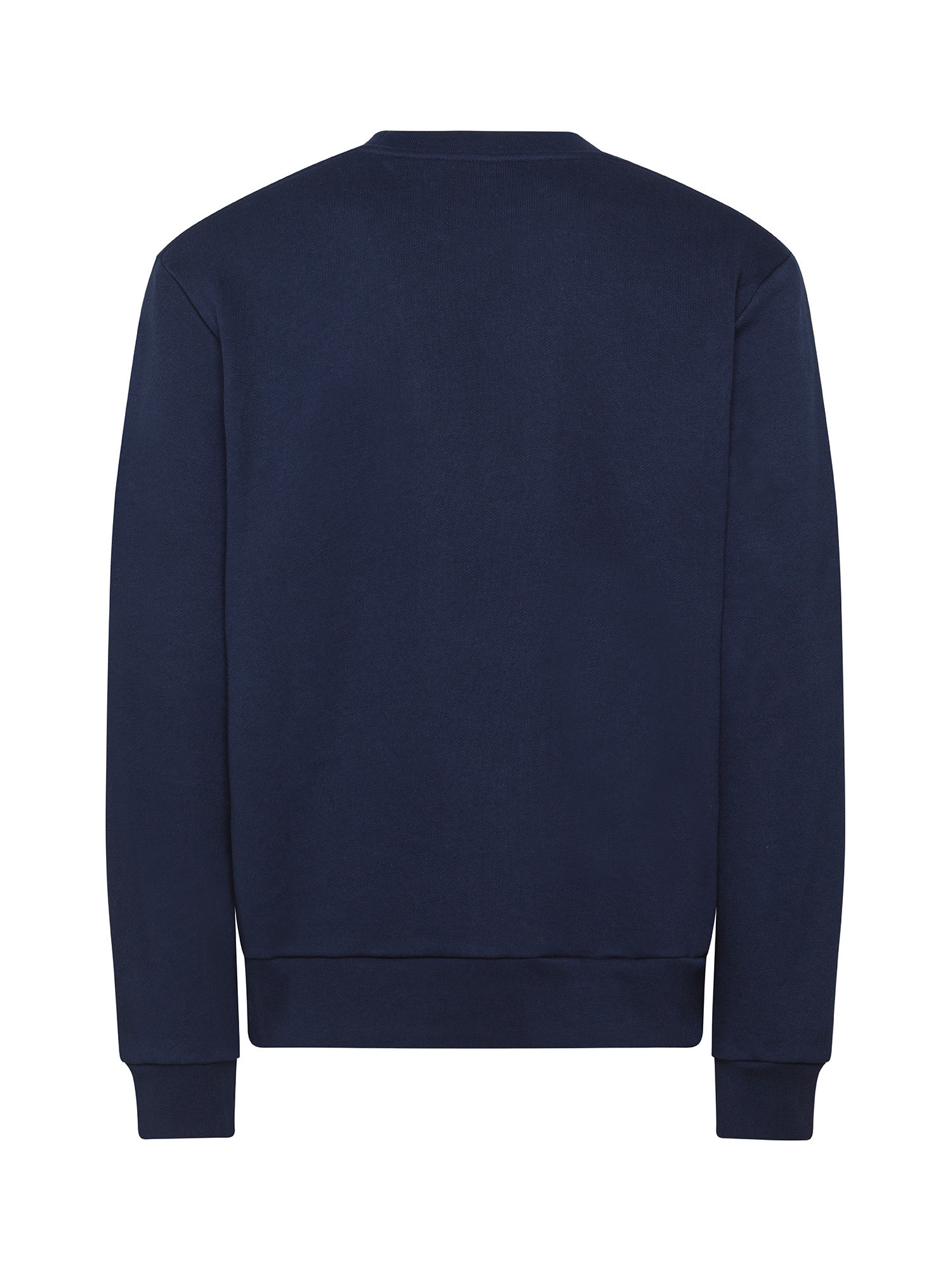 Lacoste - Men's organic cotton sweatshirt with Holiday crest, Blue, large image number 1