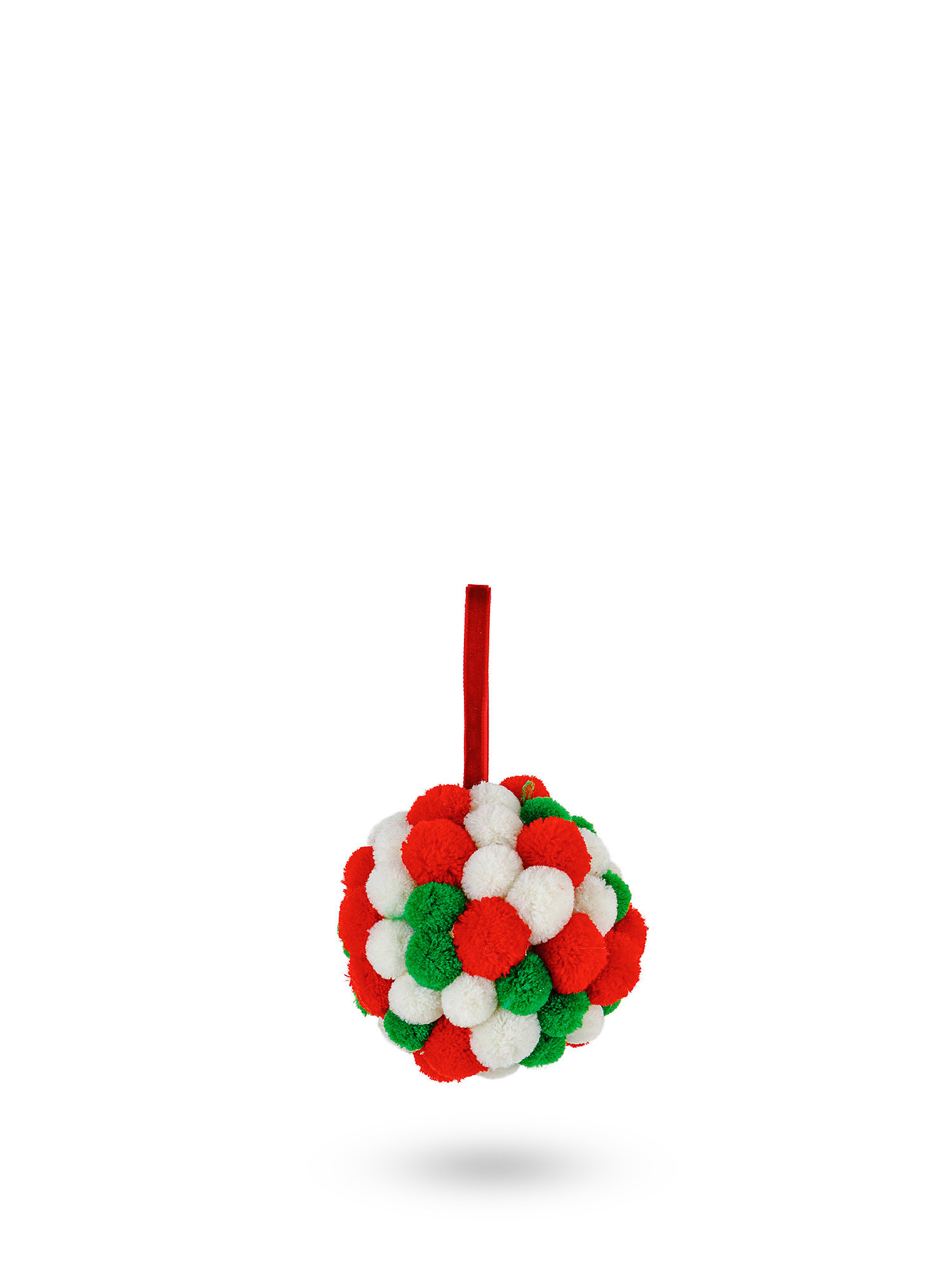 Decorative ball with pompoms, Multicolor, large image number 0