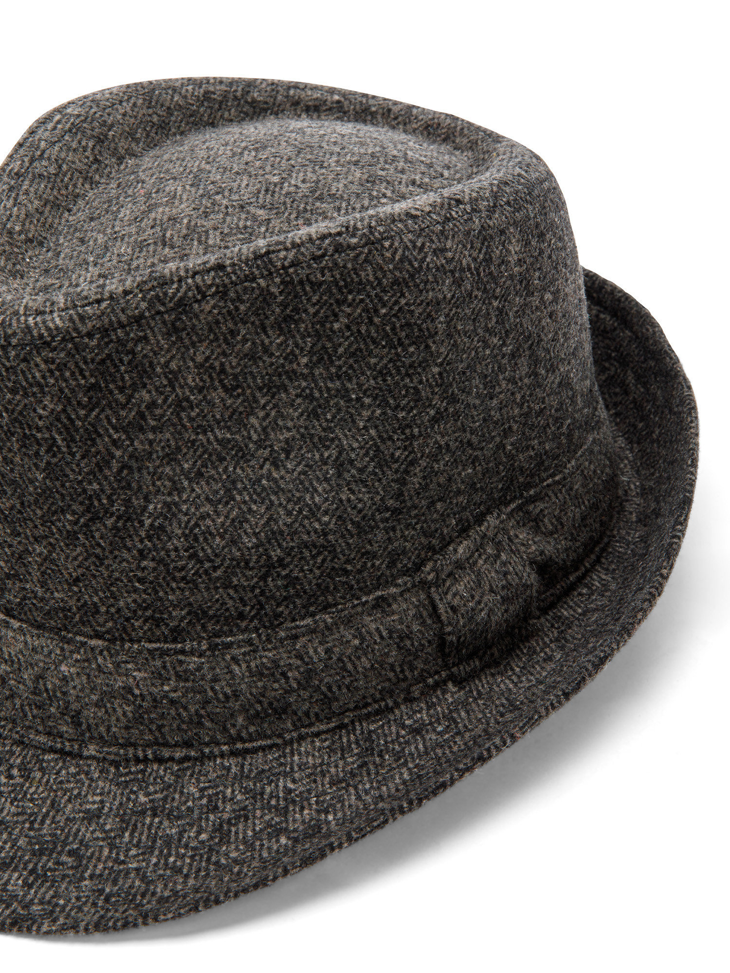 Luca D'Altieri - Barbed alpine hat, Brown, large image number 1