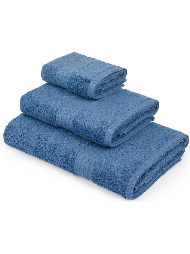 Zefiro solid color 100% cotton towel