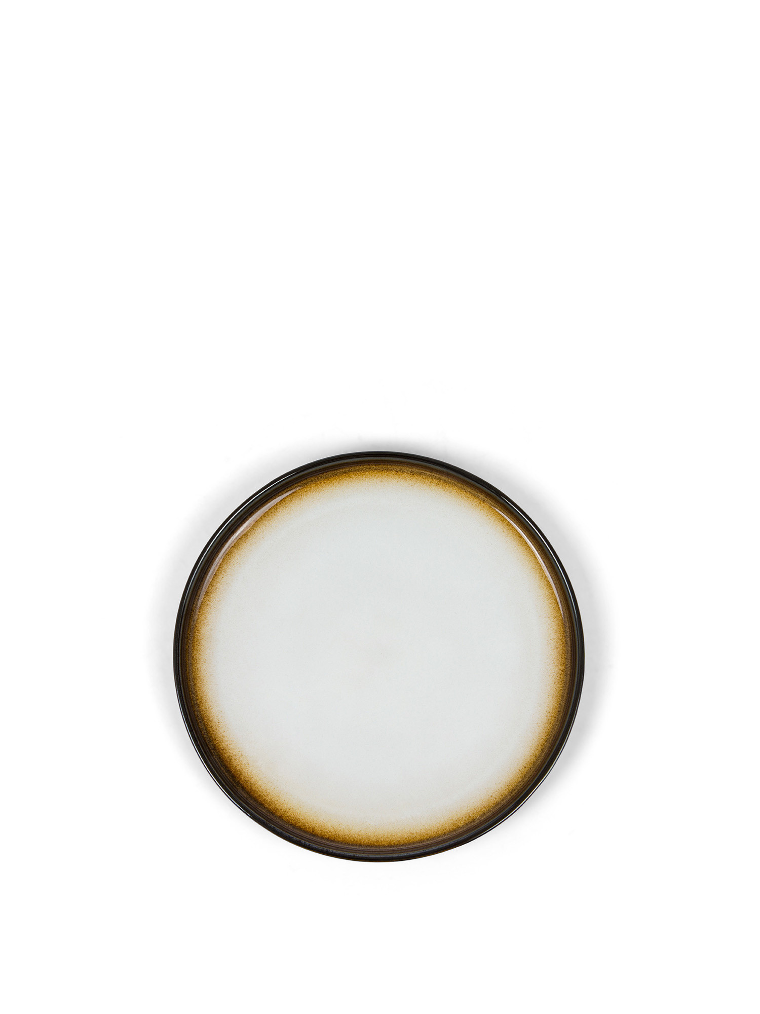 Stoneware fruit plate, Brown, large image number 0