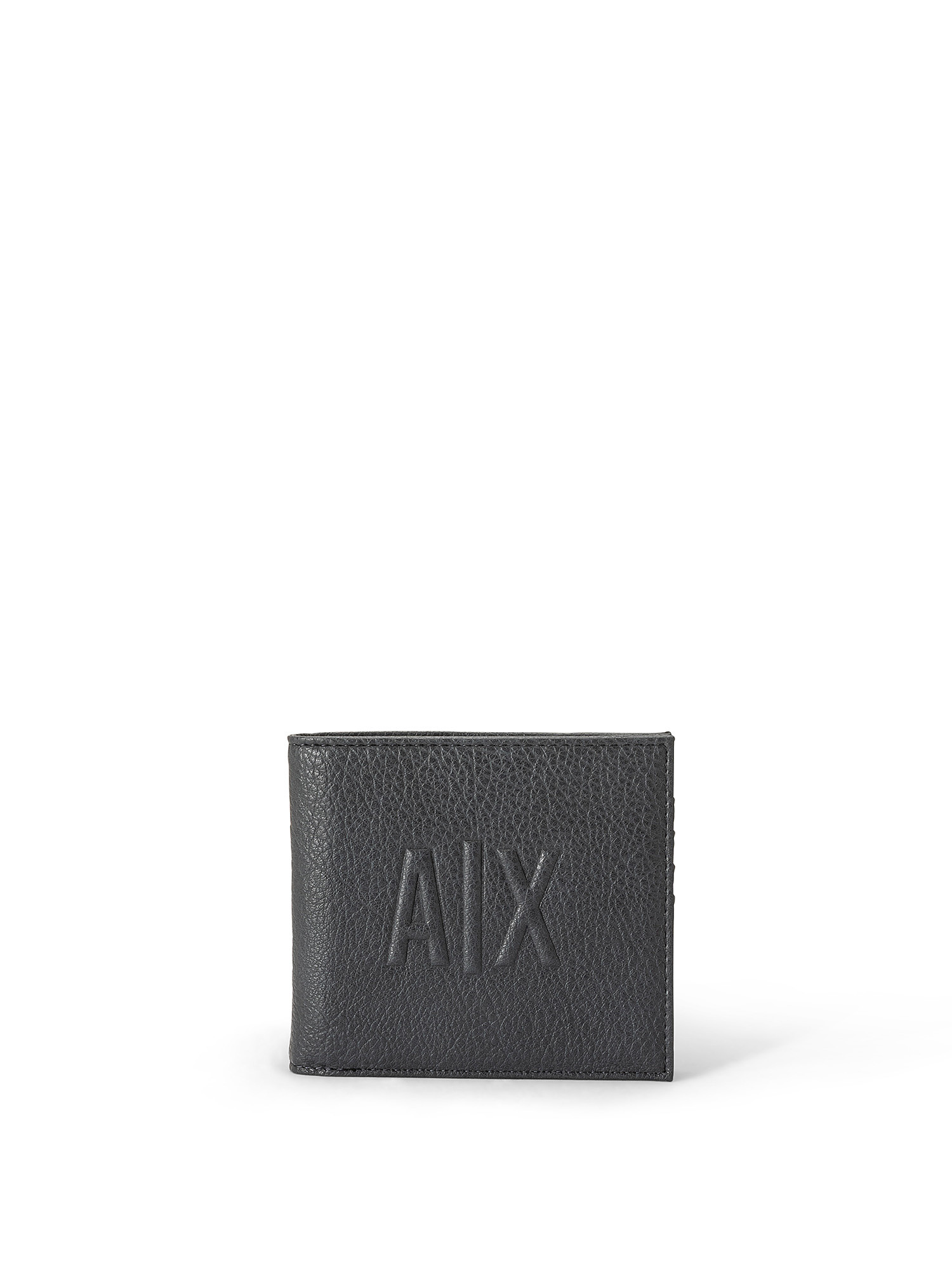 Armani Exchange - Wallet with logo, Dark Grey, large image number 0