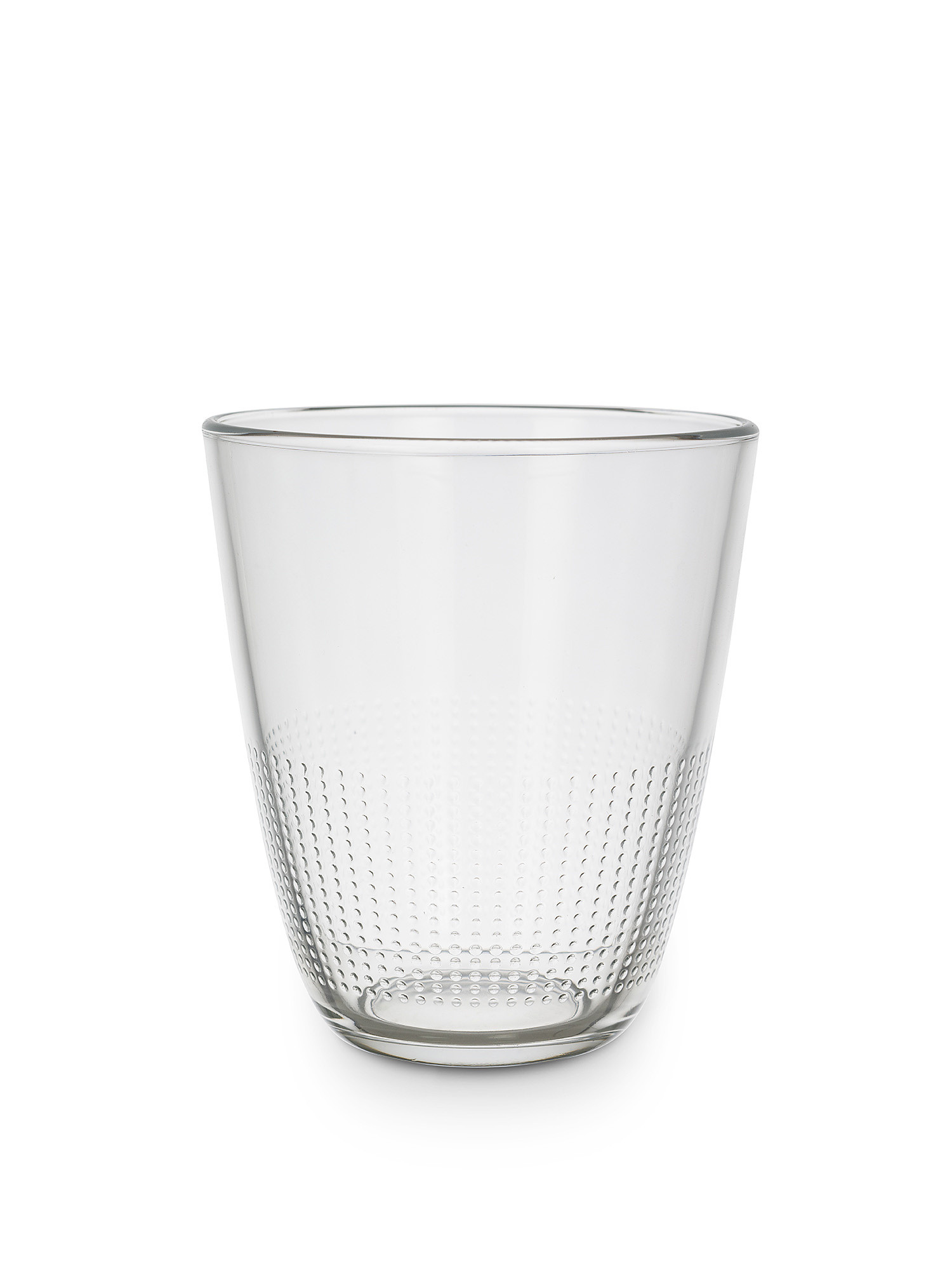 Set of 3 glass glasses, Transparent, large image number 1