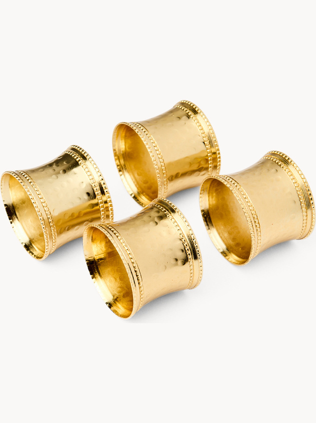 Set 4 portatovaglioli a bracciale