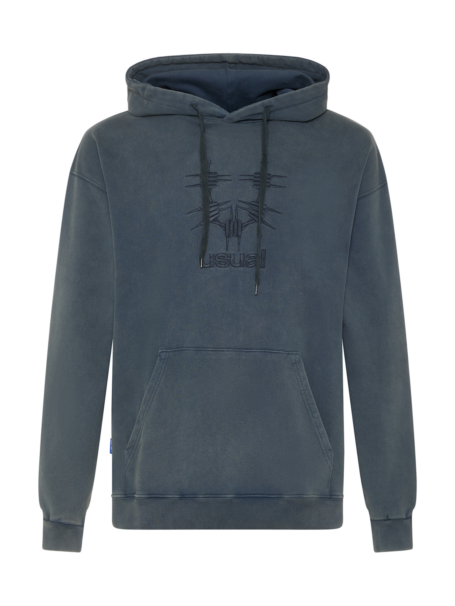 Usual - About Hooded Sweatshirt, Dark Grey, large image number 0