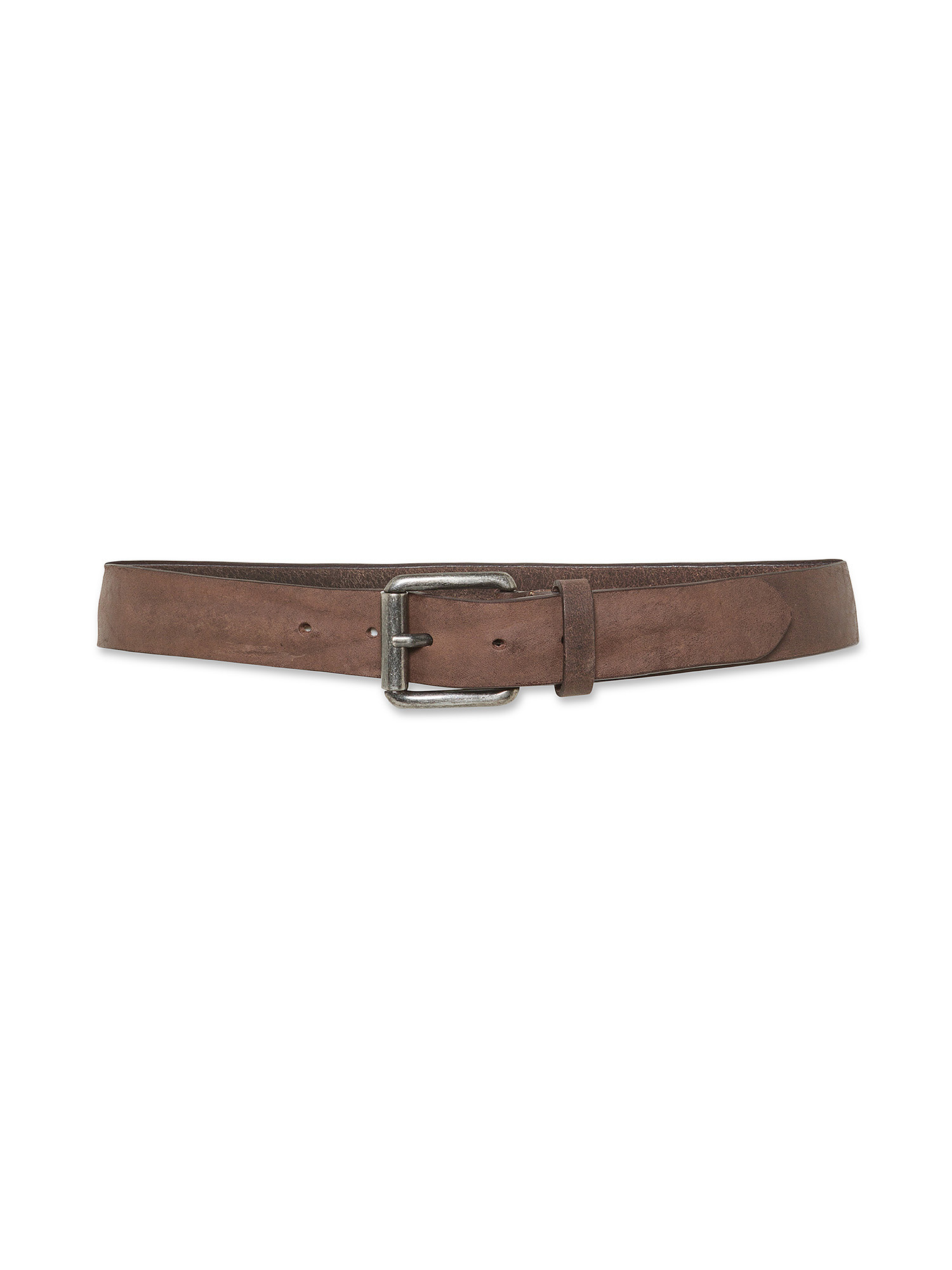 Luca D'Altieri - Leather belt, Brown, large image number 1