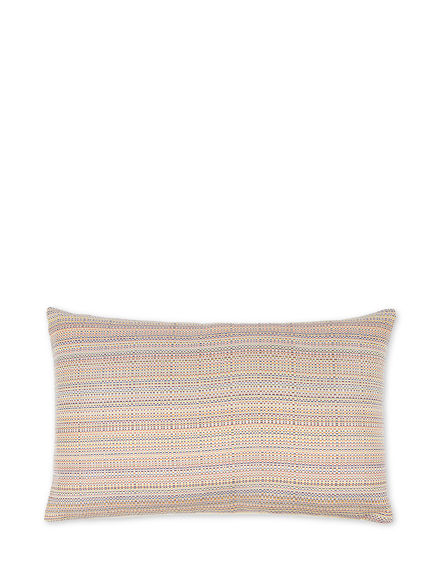 35x55 cm outdoor cushion with striped pattern, with zip and padding., Multicolor, large image number 1