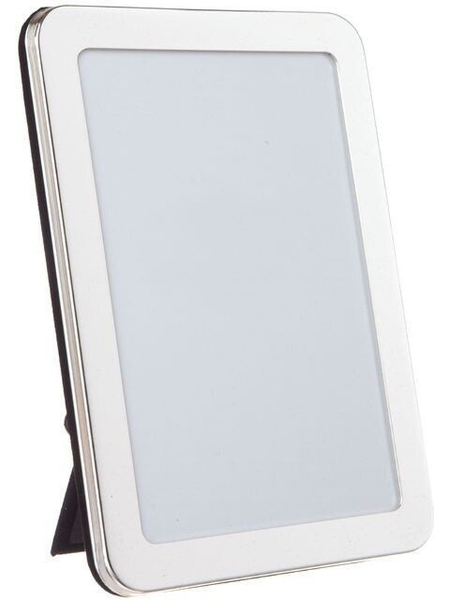 Silver-plated photo frame