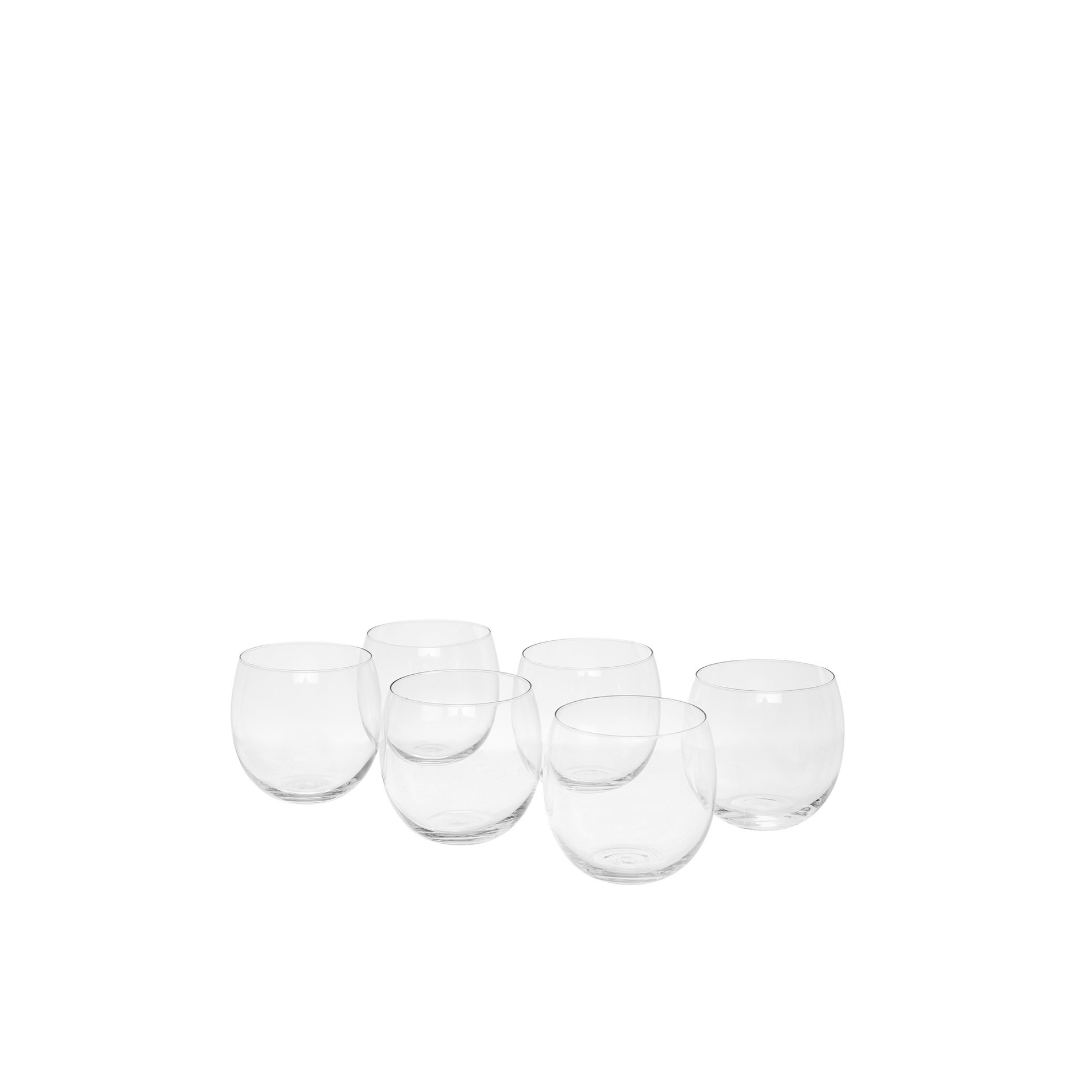 Set of 6 Bubbly shot glasses, Transparent, large image number 0
