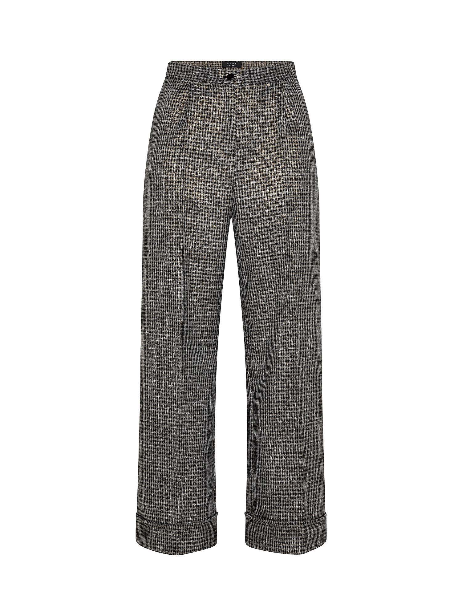 Pantaloni in lurex, Grigio, large image number 0