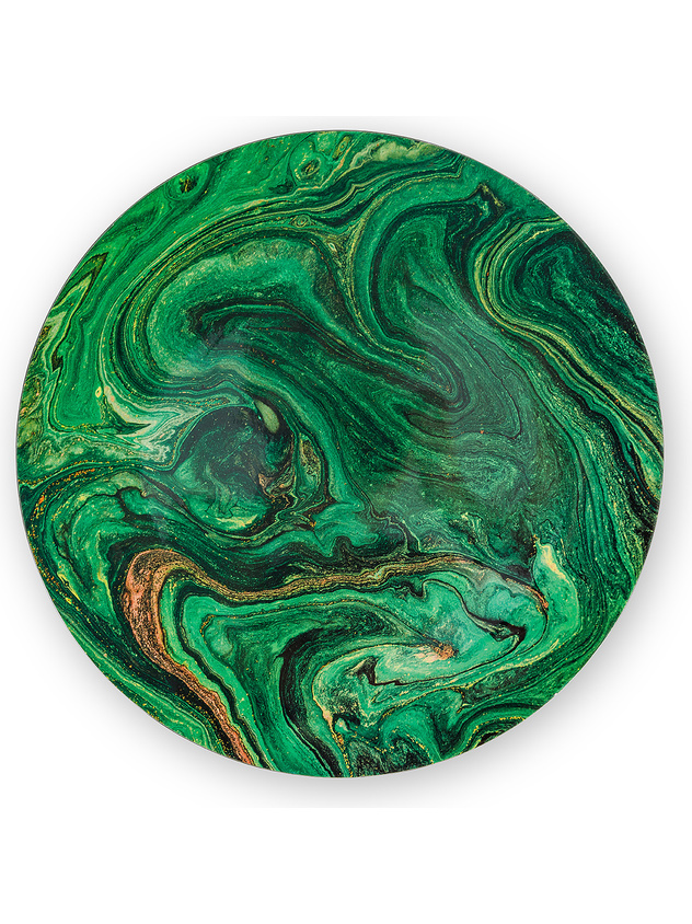 Sottopiatto plastica effetto marmo