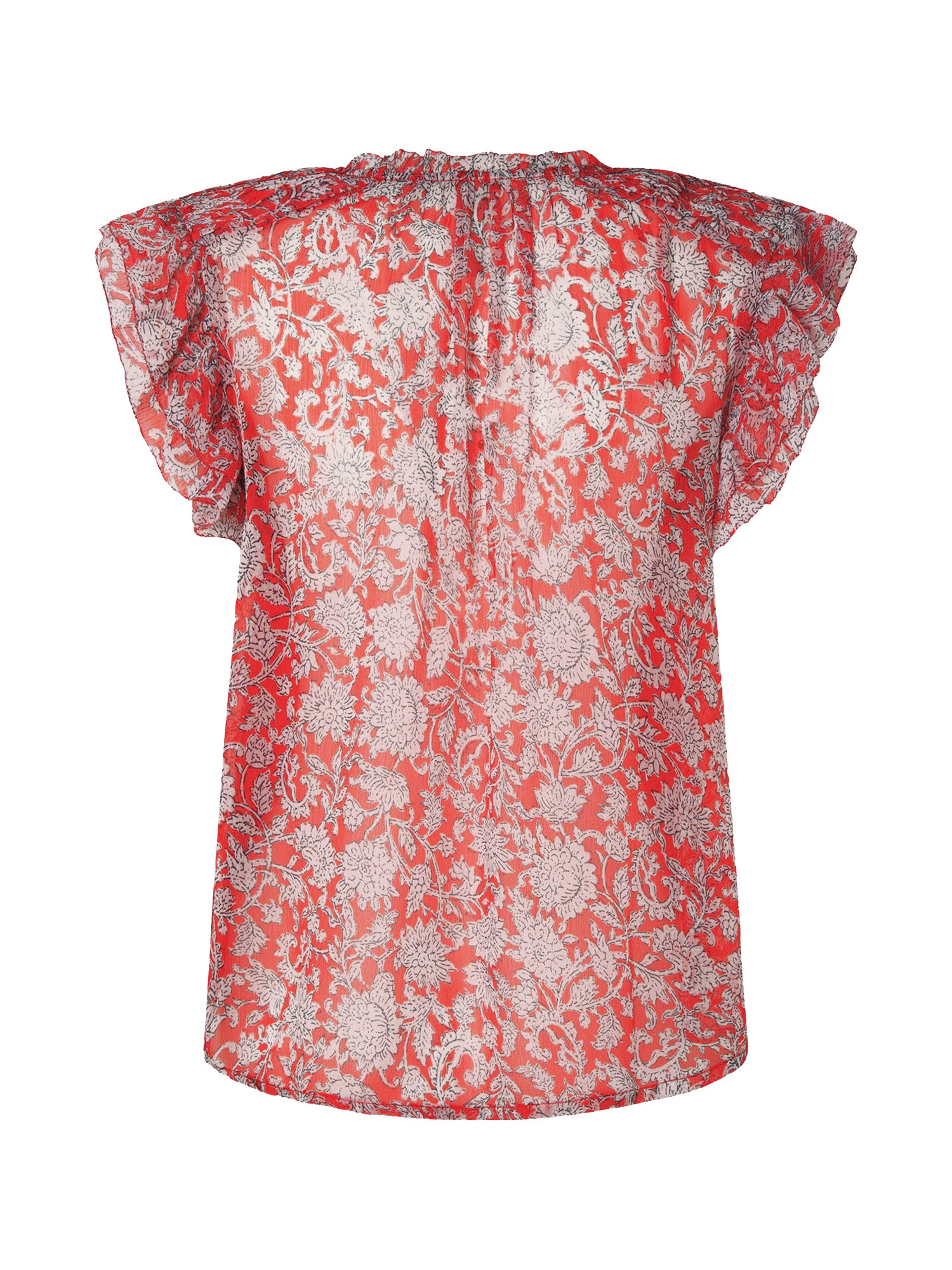 Pepe Jeans - Top a fantasia, Rosso, large image number 1
