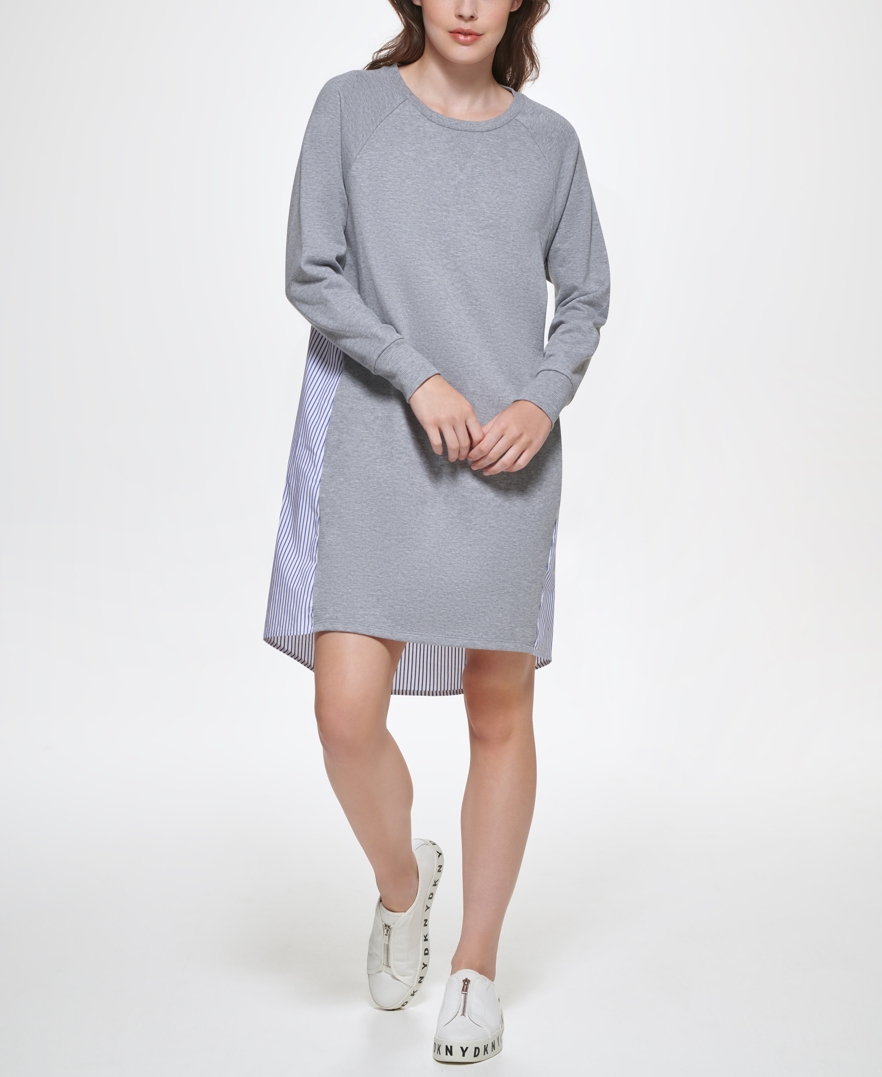 Knitted dress, Grey, large image number 4