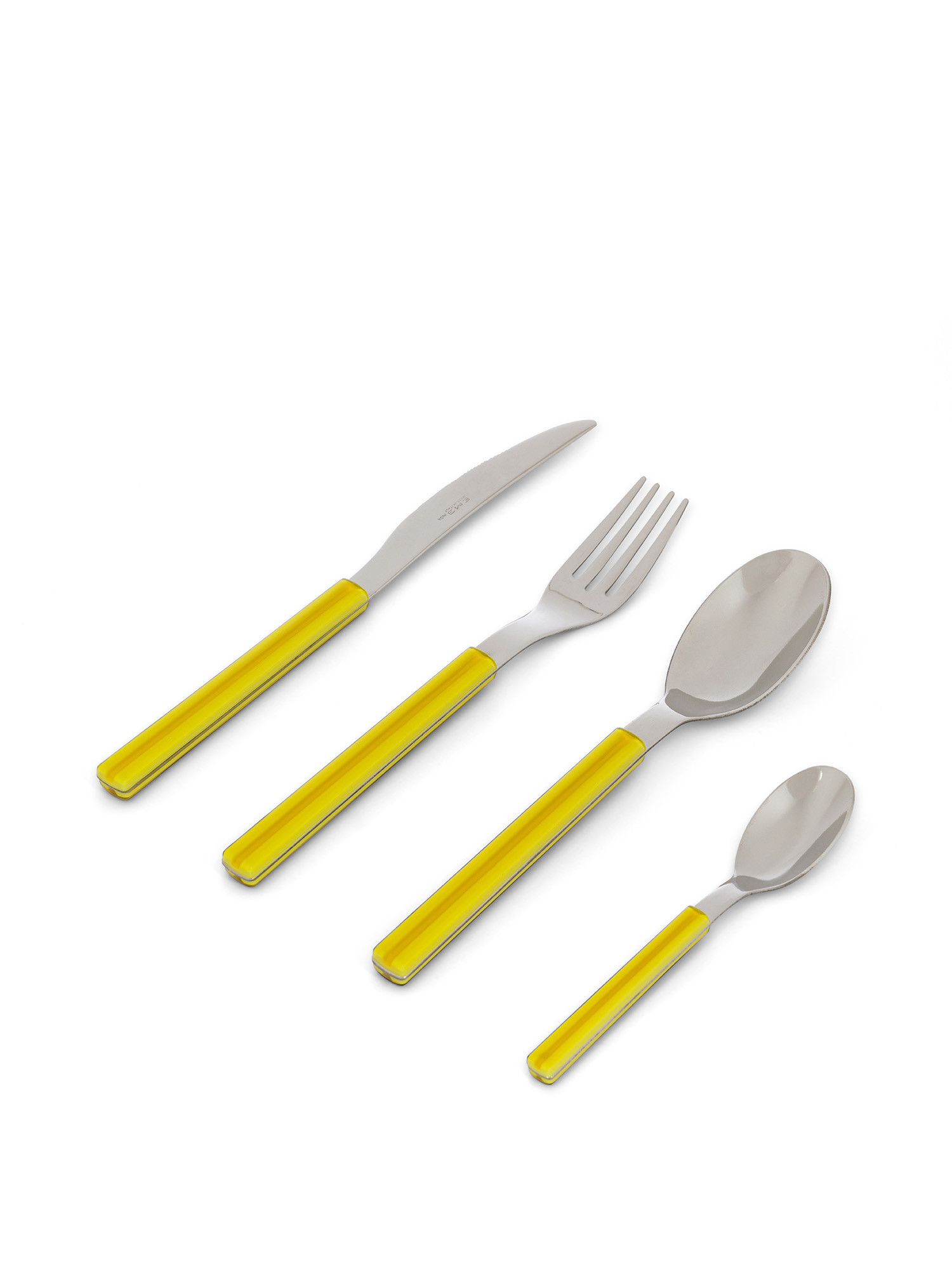 Set of 24 cutlery, Yellow, large image number 0