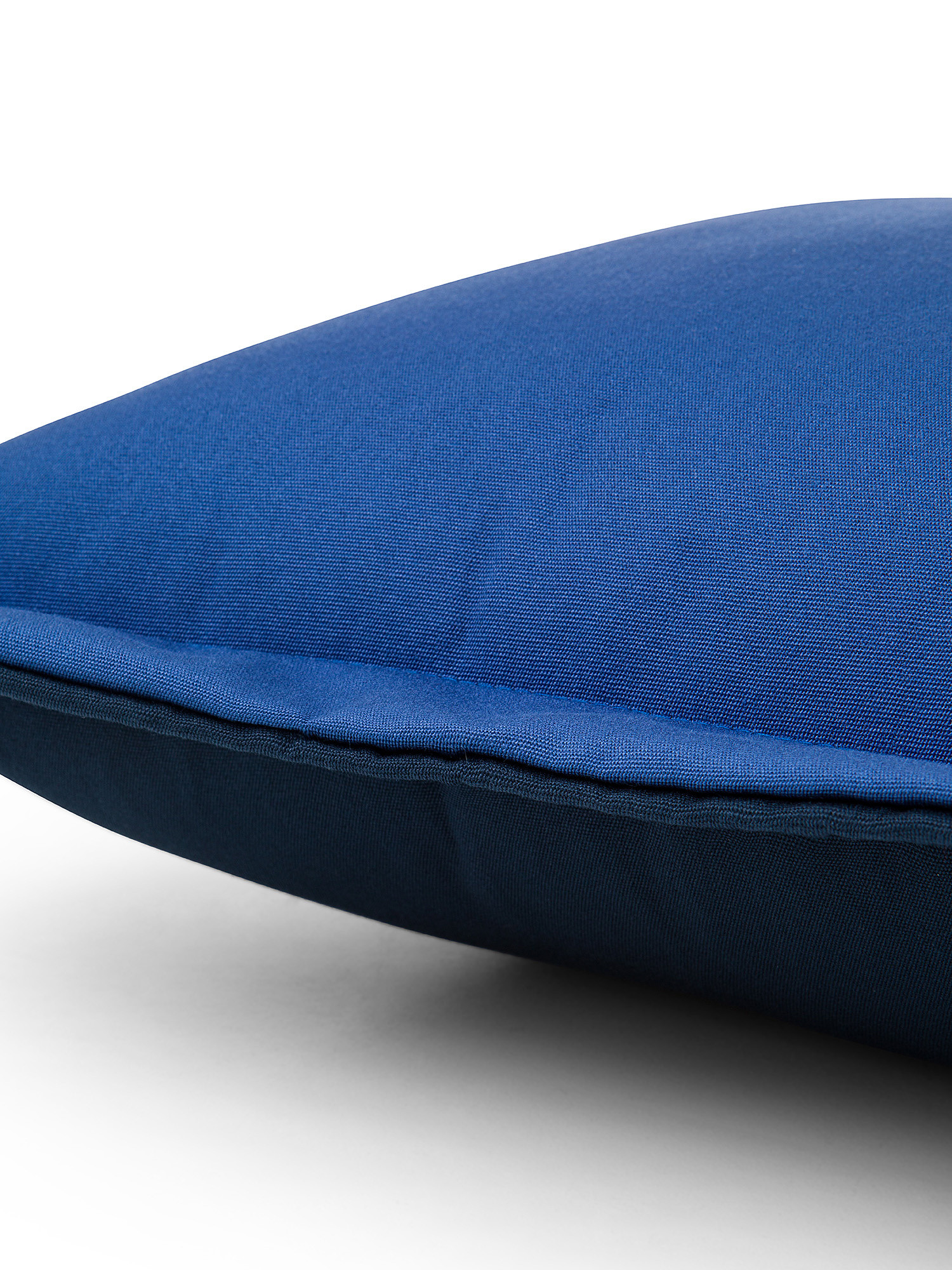 Outdoor cushion in double color fabric 45x45cm, Blue, large image number 2