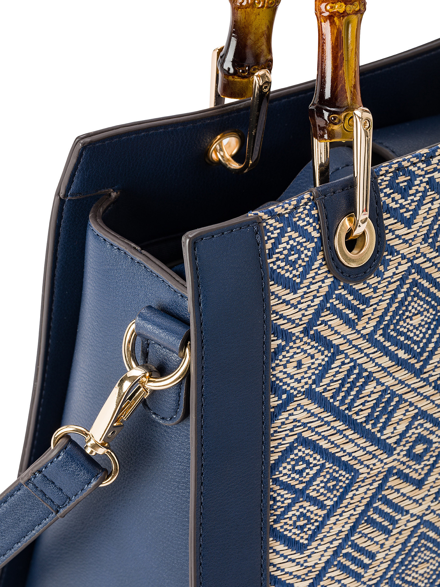 Koan - Handbag with insert, Blue, large image number 2