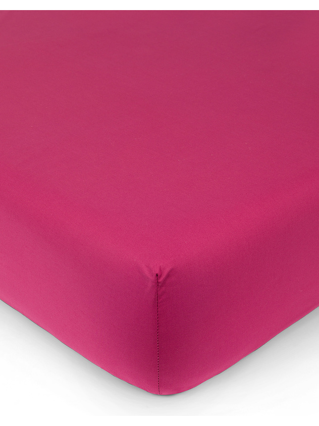 Zefiro cotton percale fitted sheet