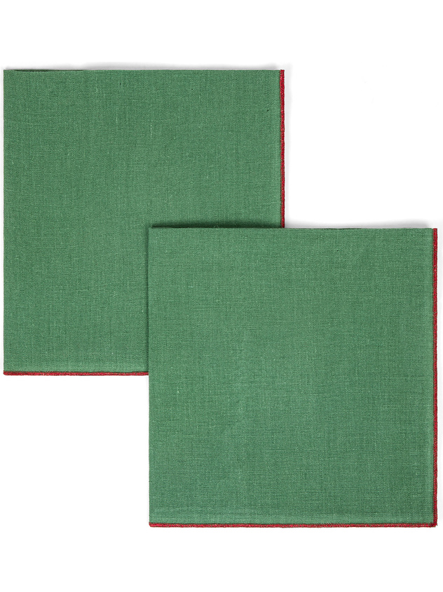 Tovagliolo puro lino con lurex