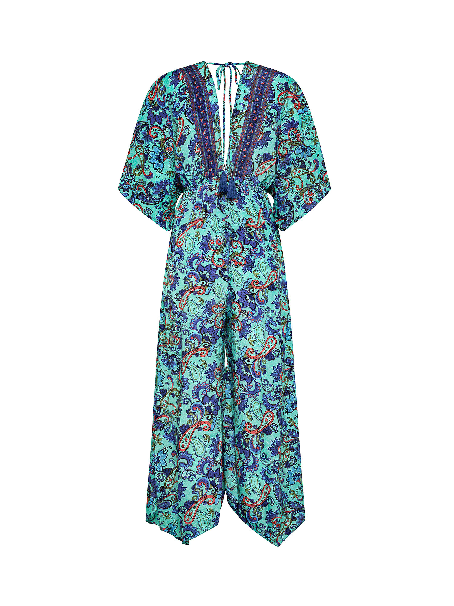 Tuta kimono in fantasia, Multicolor, large