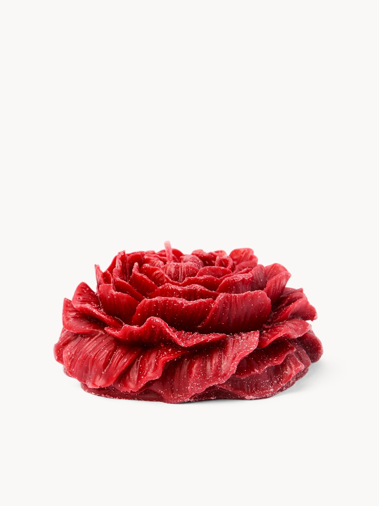 Candela a forma di rosa, Rosso, large image number 0