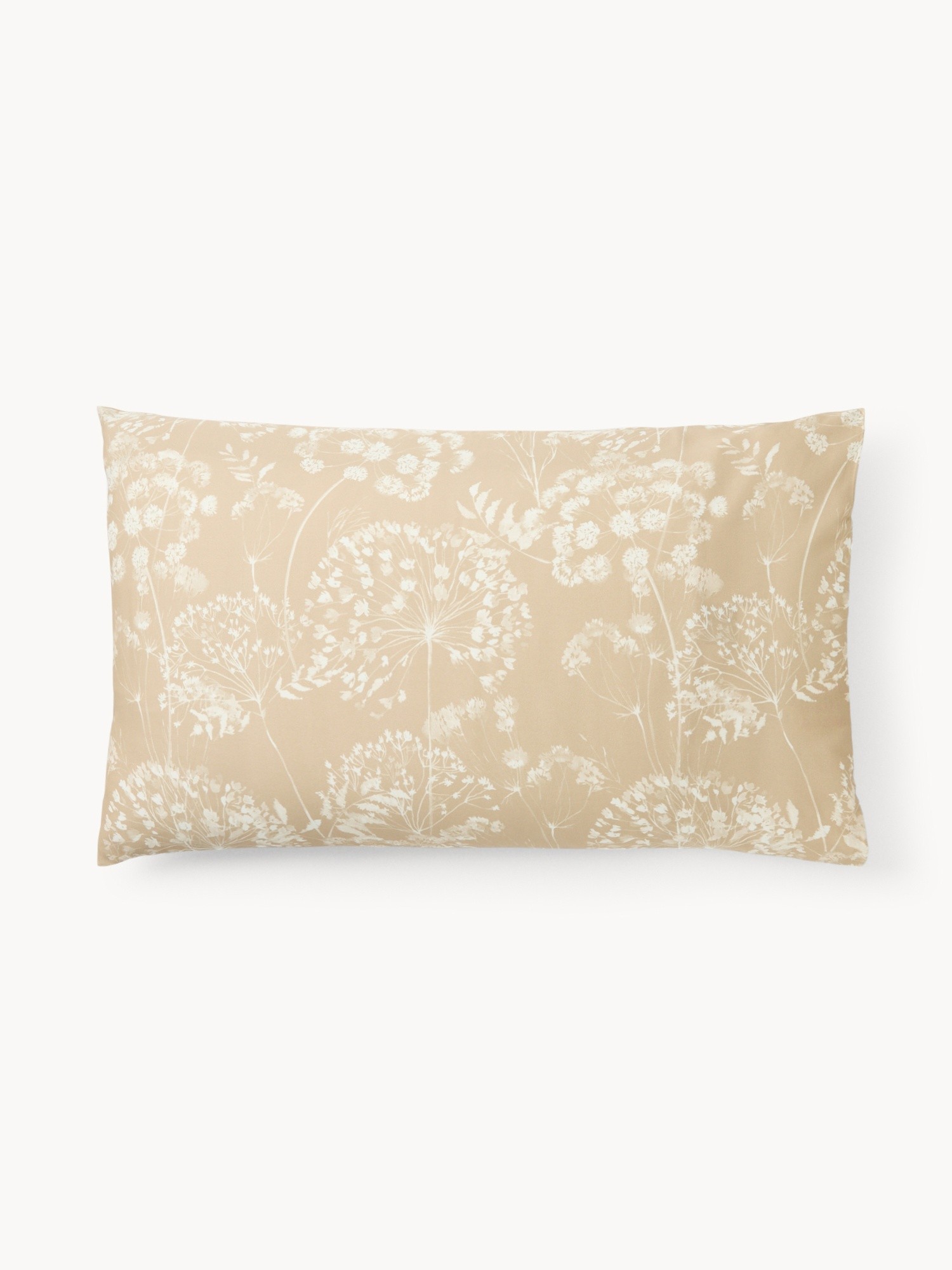 Portofino printed cotton sateen duvet cover, Beige, large image number 0