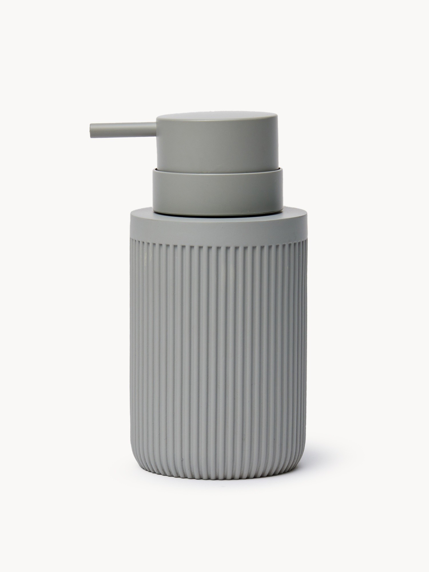 Dispenser in solid color polyresin, Grey, large image number 0