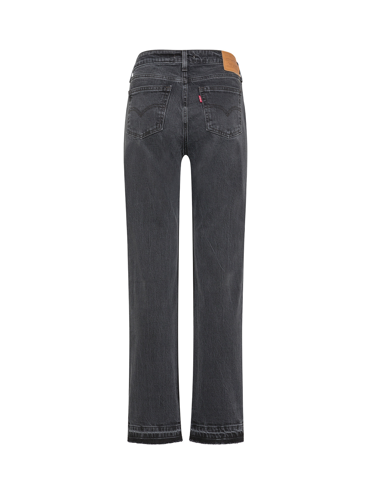Jeans Low Pitch Straight, Nero, large image number 1