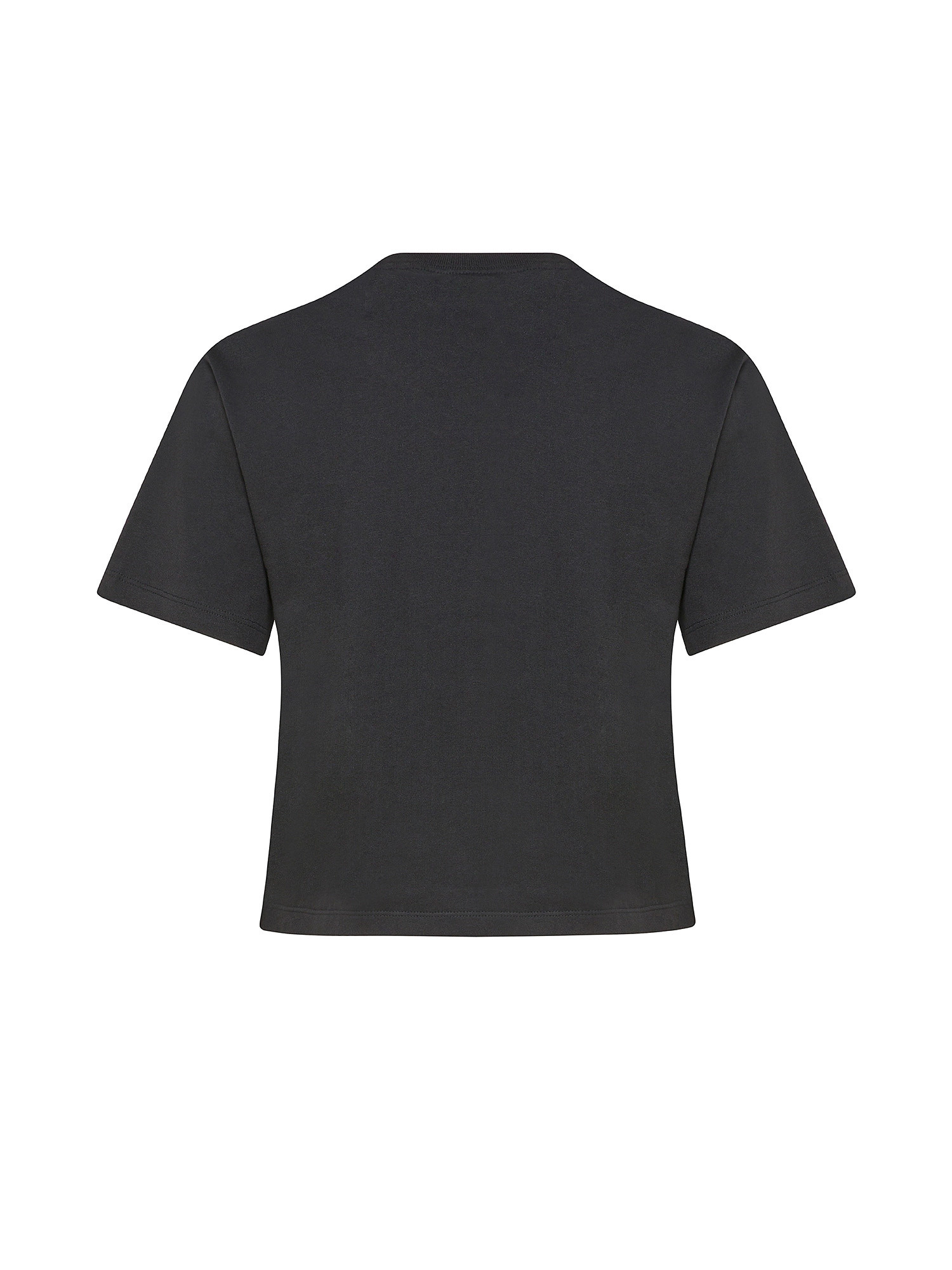 Adidas - T-shirt with logo, Black, large image number 1