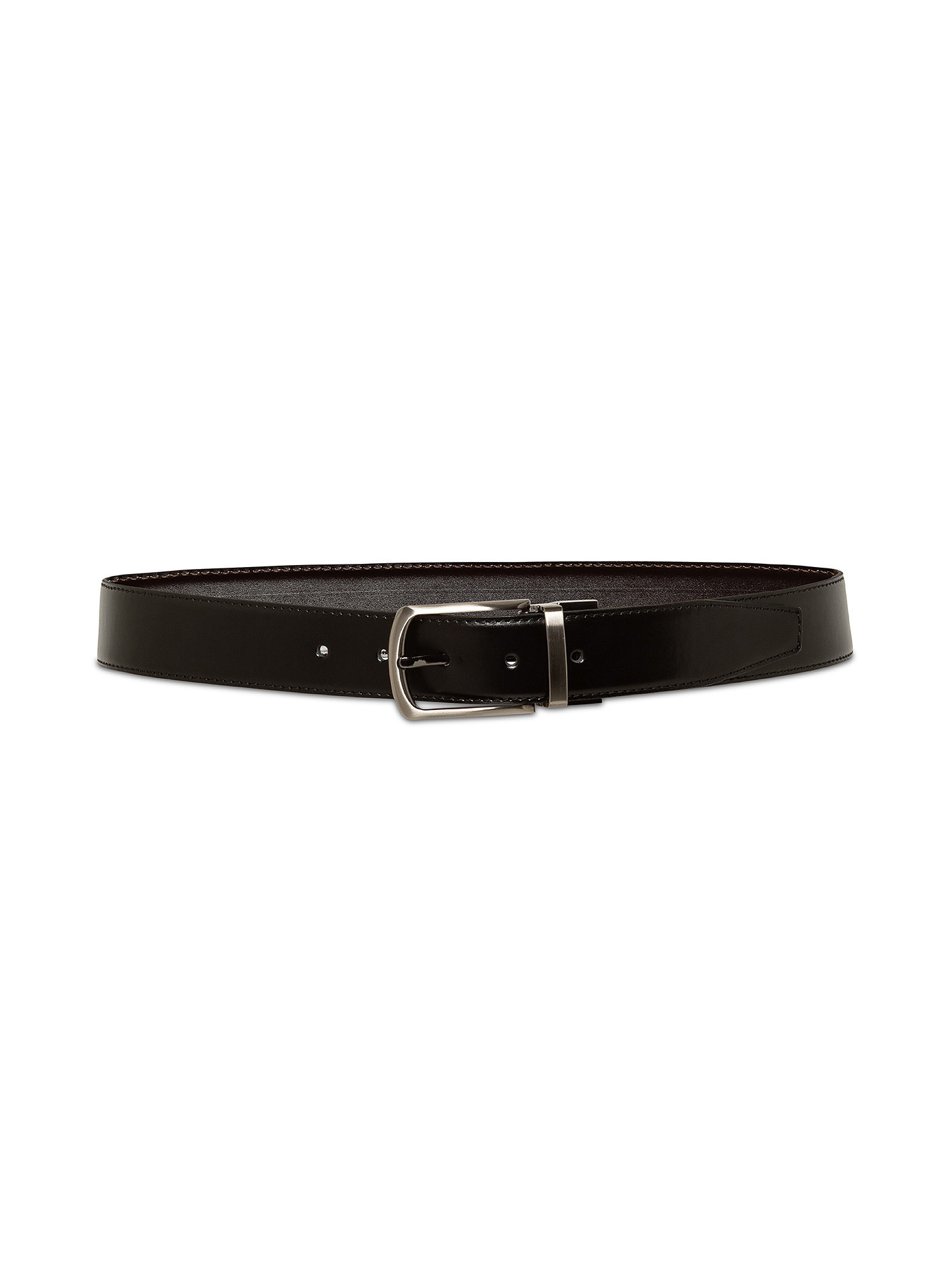 Reversible belt, Black, large image number 1