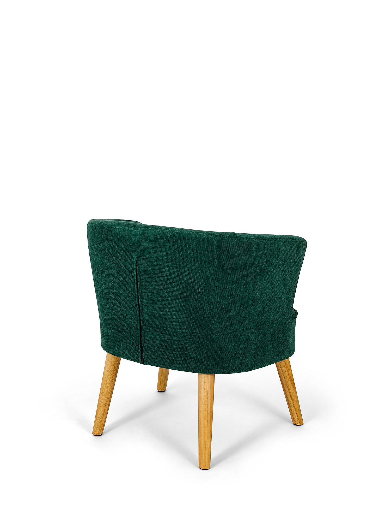 New Juju velvet armchair, Green, large image number 1