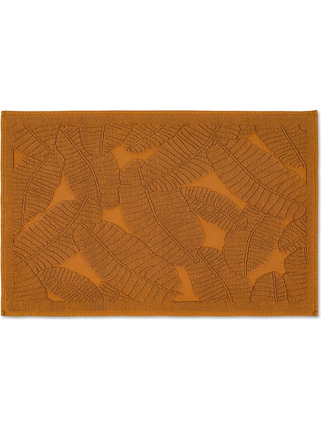 Zefiro solid color cotton shower mat