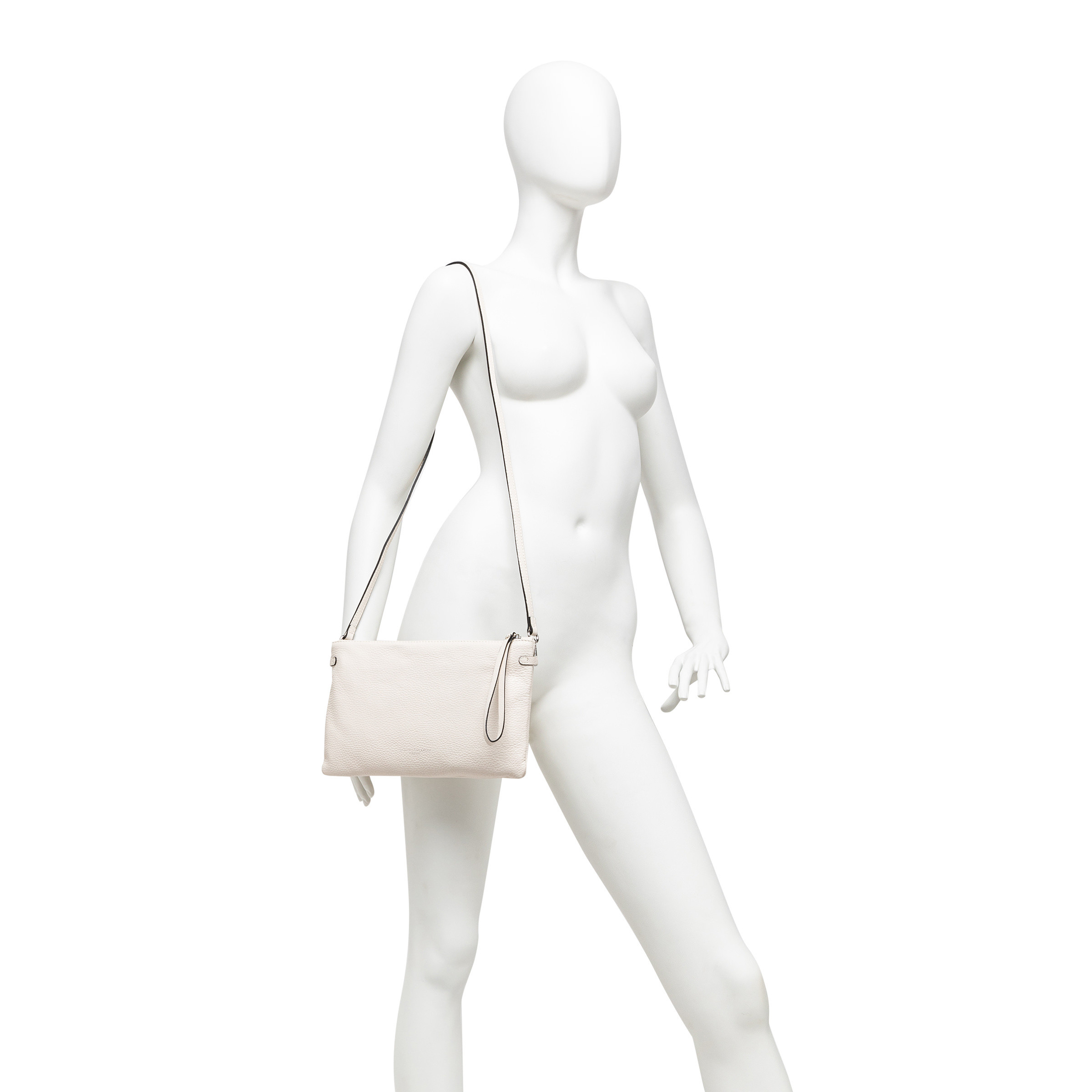 Gianni Chiarini - Hermy leather bag, White, large image number 6