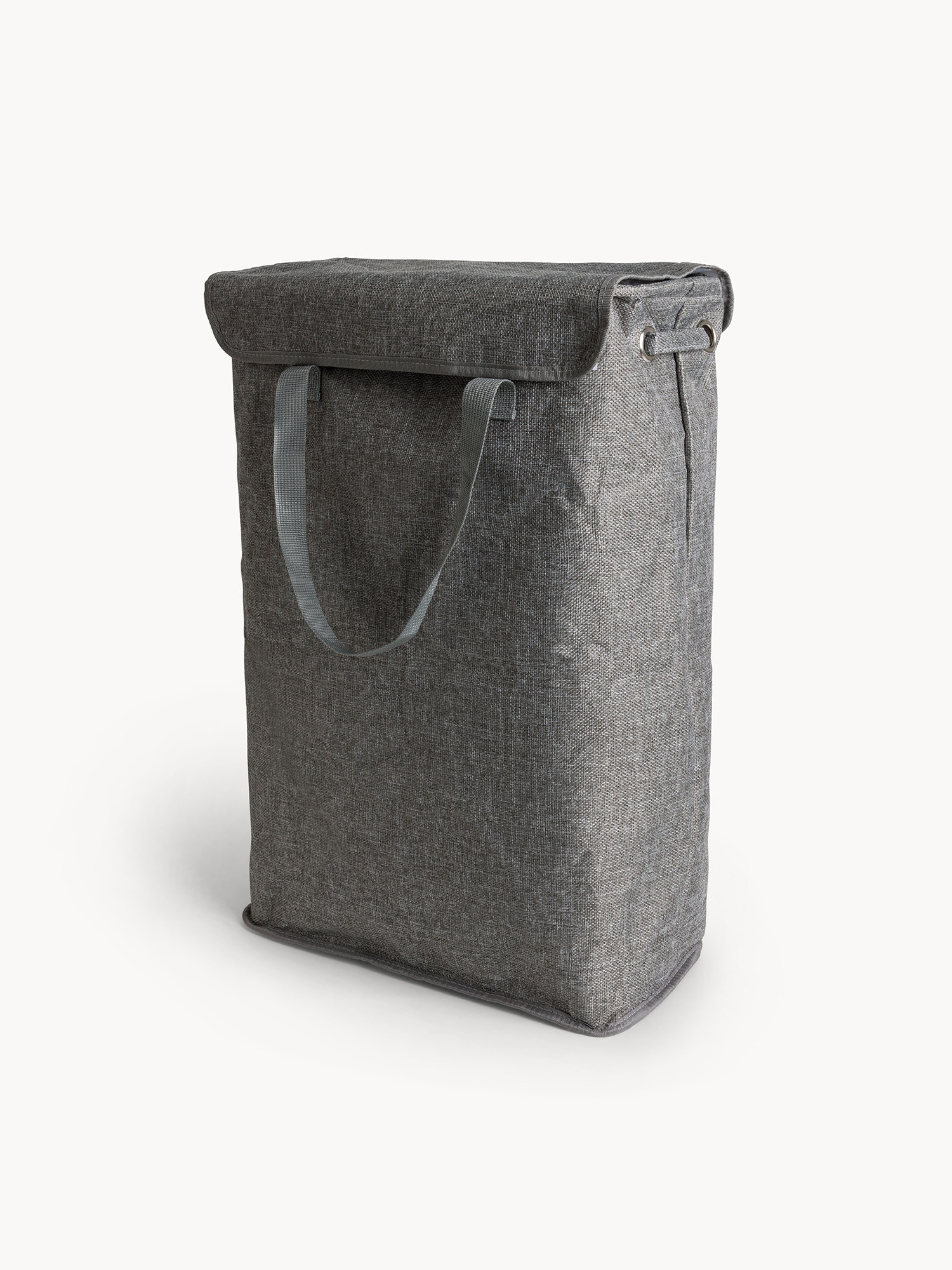 Fabric laundry holder, Grey, large image number 0