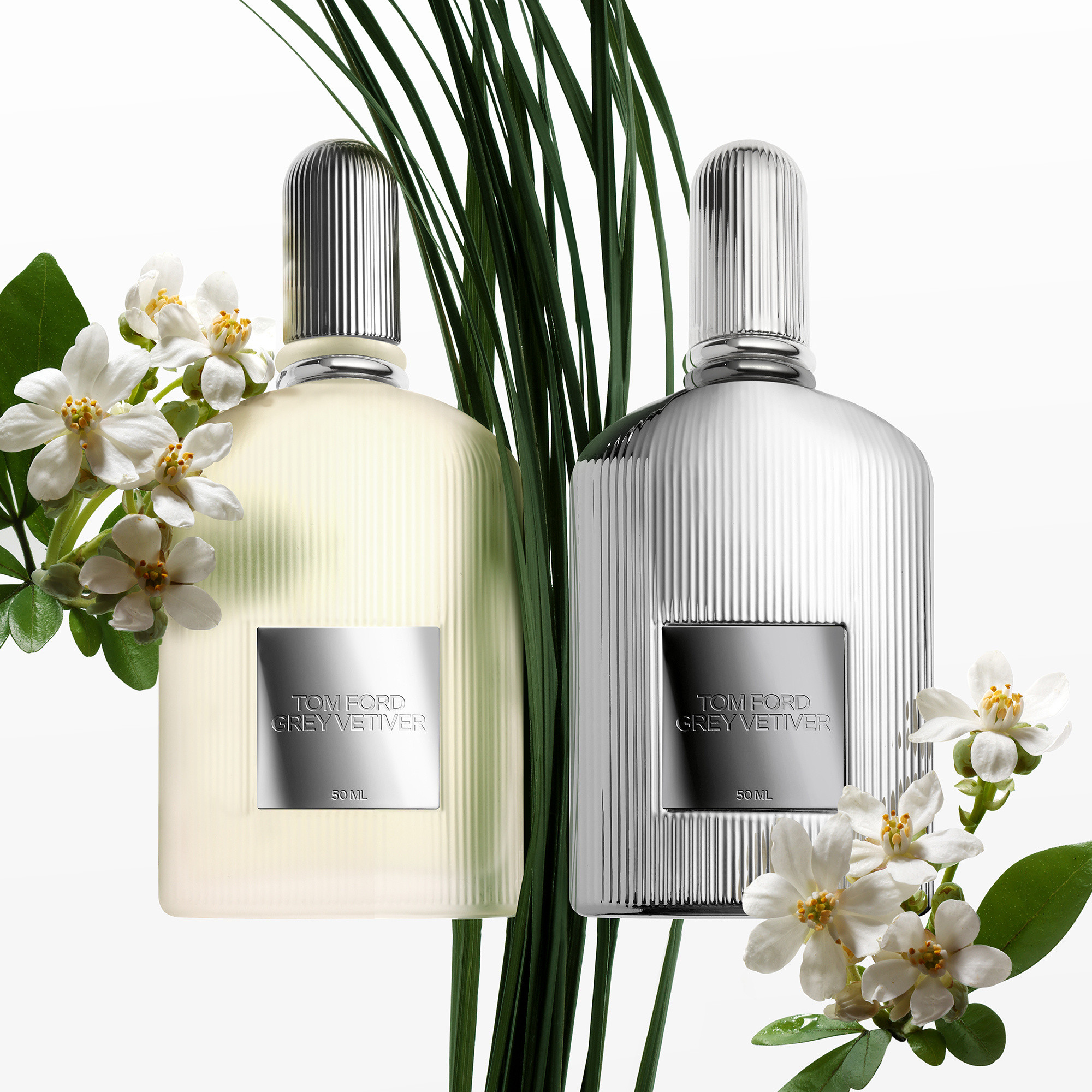 Grey vetiver parfum 50 ml, Grigio argento, large image number 3