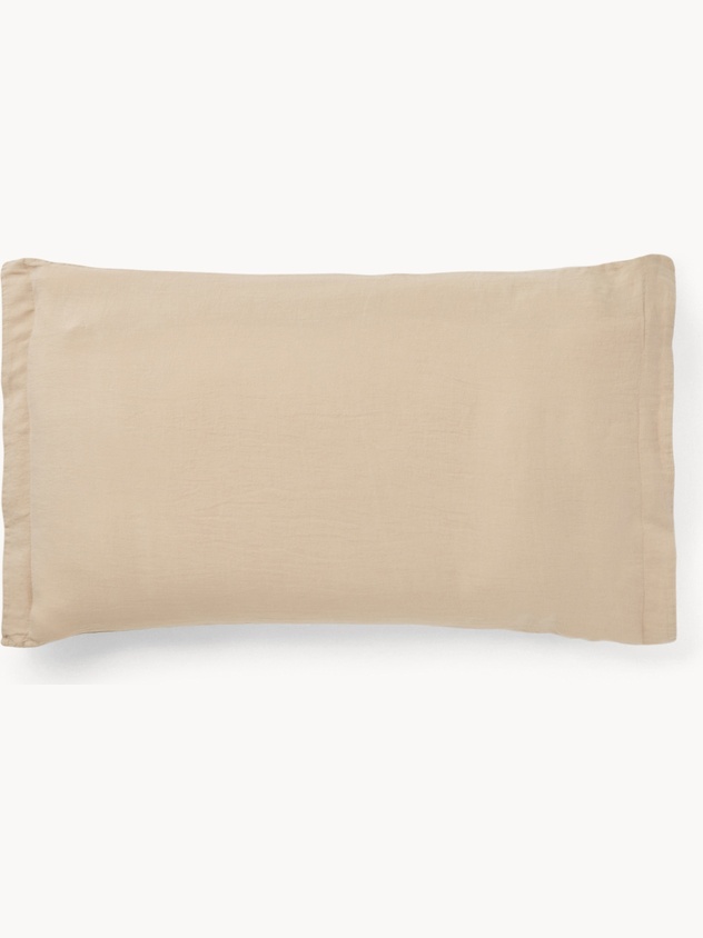 Zefiro pure washed linen pillowcase