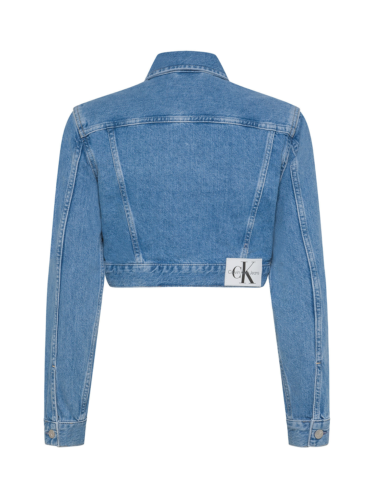 Calvin Klein Jeans - Cropped denim jacket, Denim, large image number 1