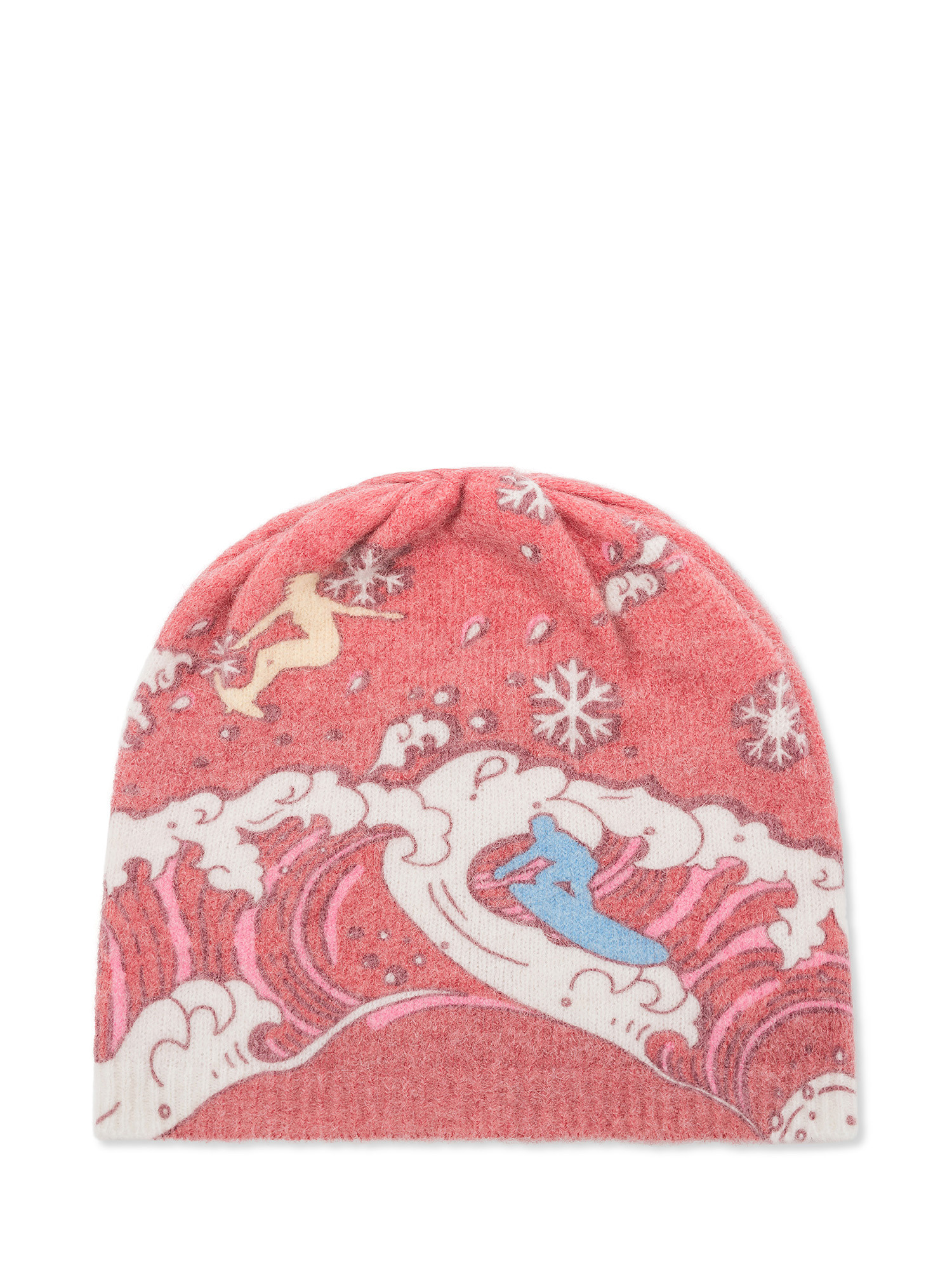 The Surfer's Christmas cap by Paula Cademartori, Red, large image number 0
